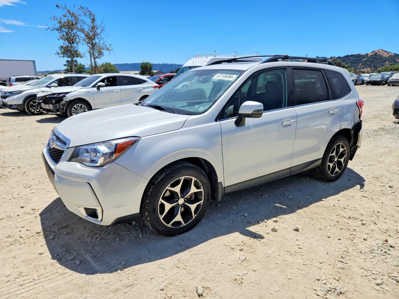 2014 Subaru Forester 2.0xt Touring Белый vin: JF2SJGMC6EH535279