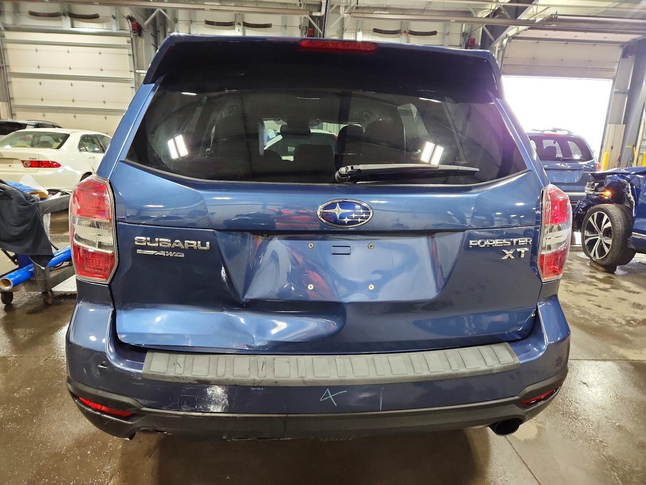 2014 Subaru Forester 2.0xt Touring Синий vin: JF2SJGMC7EH485556