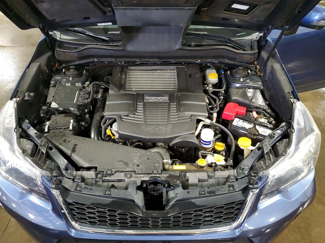 2014 Subaru Forester 2.0xt Touring Синий vin: JF2SJGMC7EH485556