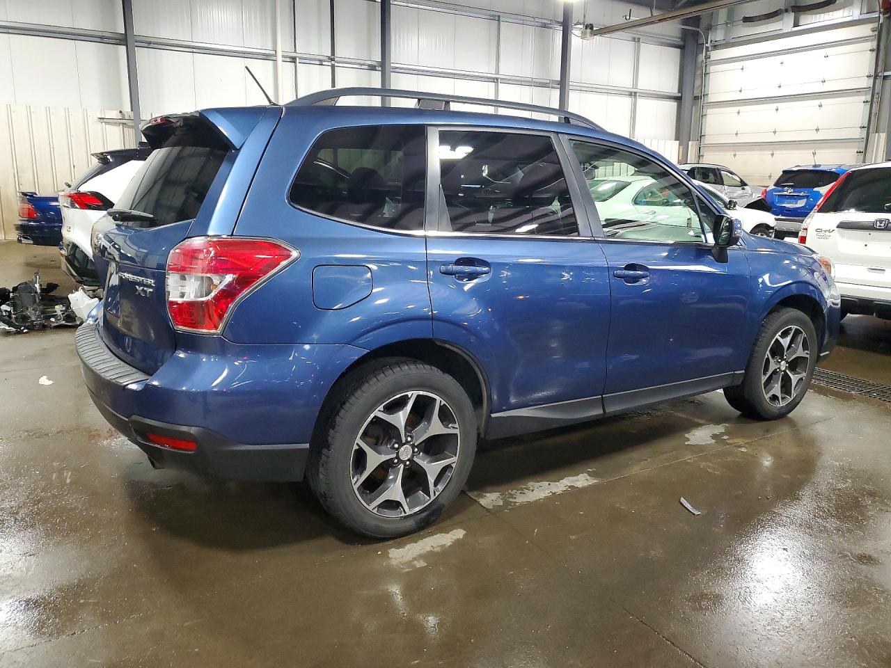 2014 Subaru Forester 2.0xt Touring Синий vin: JF2SJGMC7EH485556