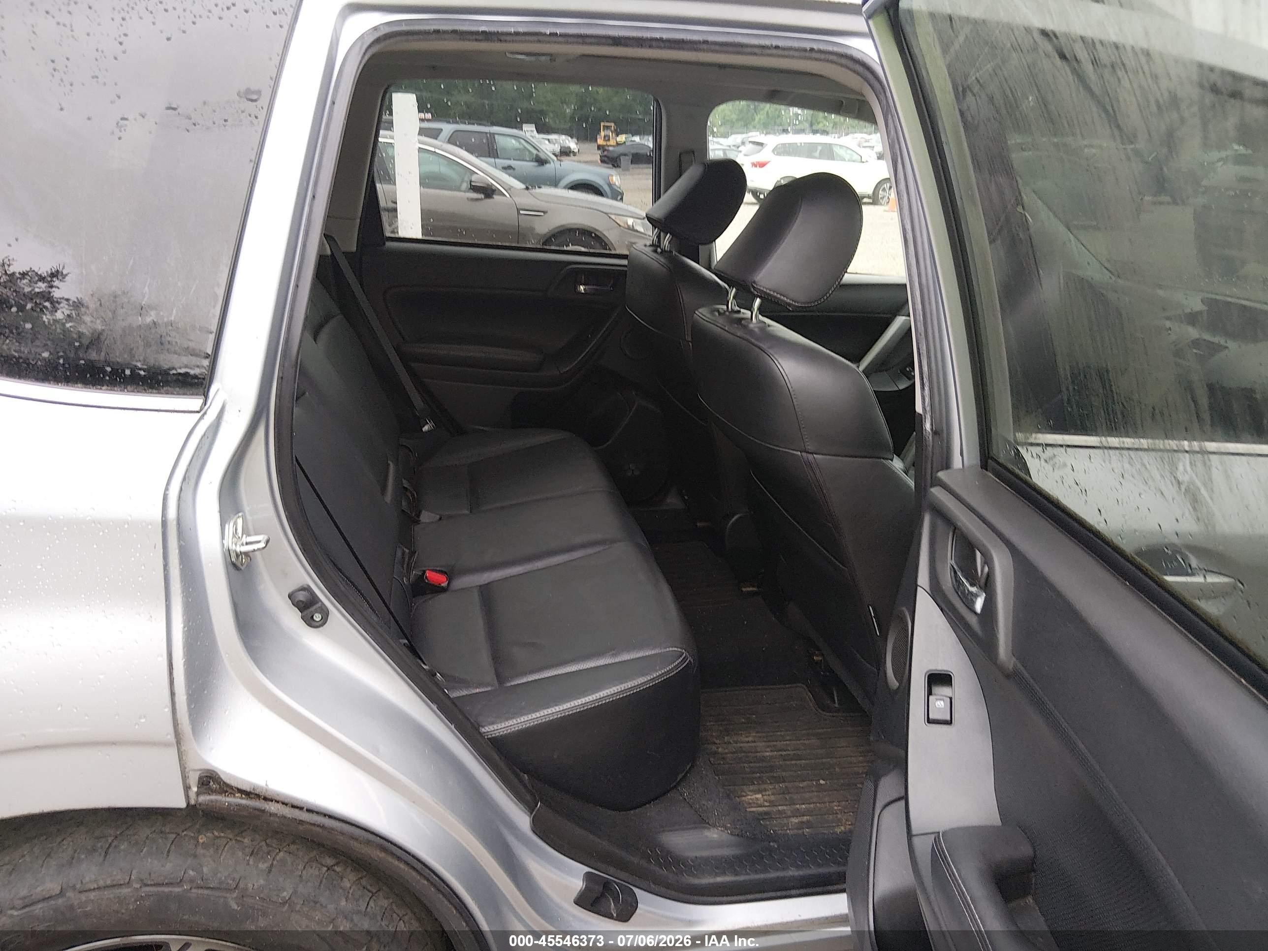 2014 Subaru Forester 2.0xt Touring Silver vin: JF2SJGMC7EH536487