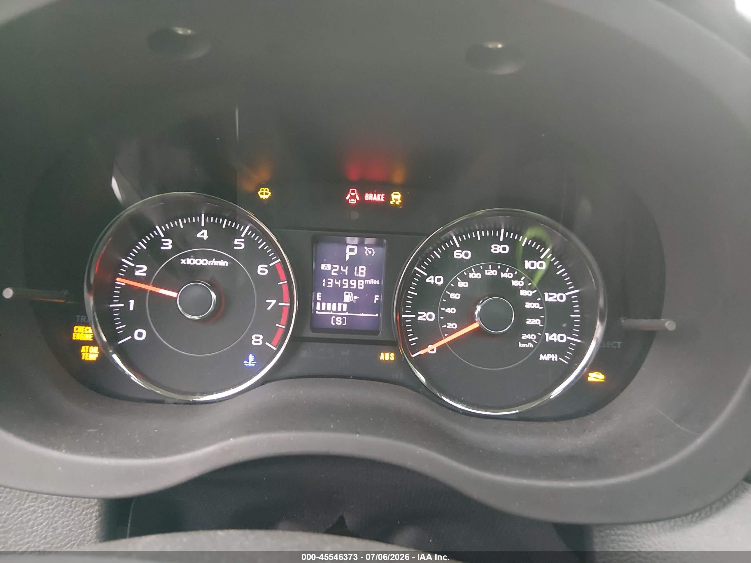 2014 Subaru Forester 2.0xt Touring Silver vin: JF2SJGMC7EH536487