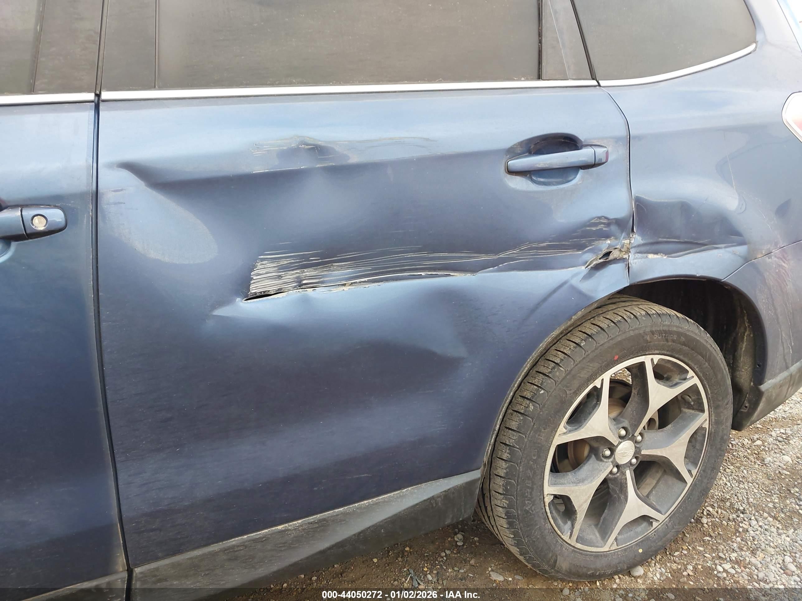 2014 Subaru Forester 2.0xt Touring Blue vin: JF2SJGMC9EH520632