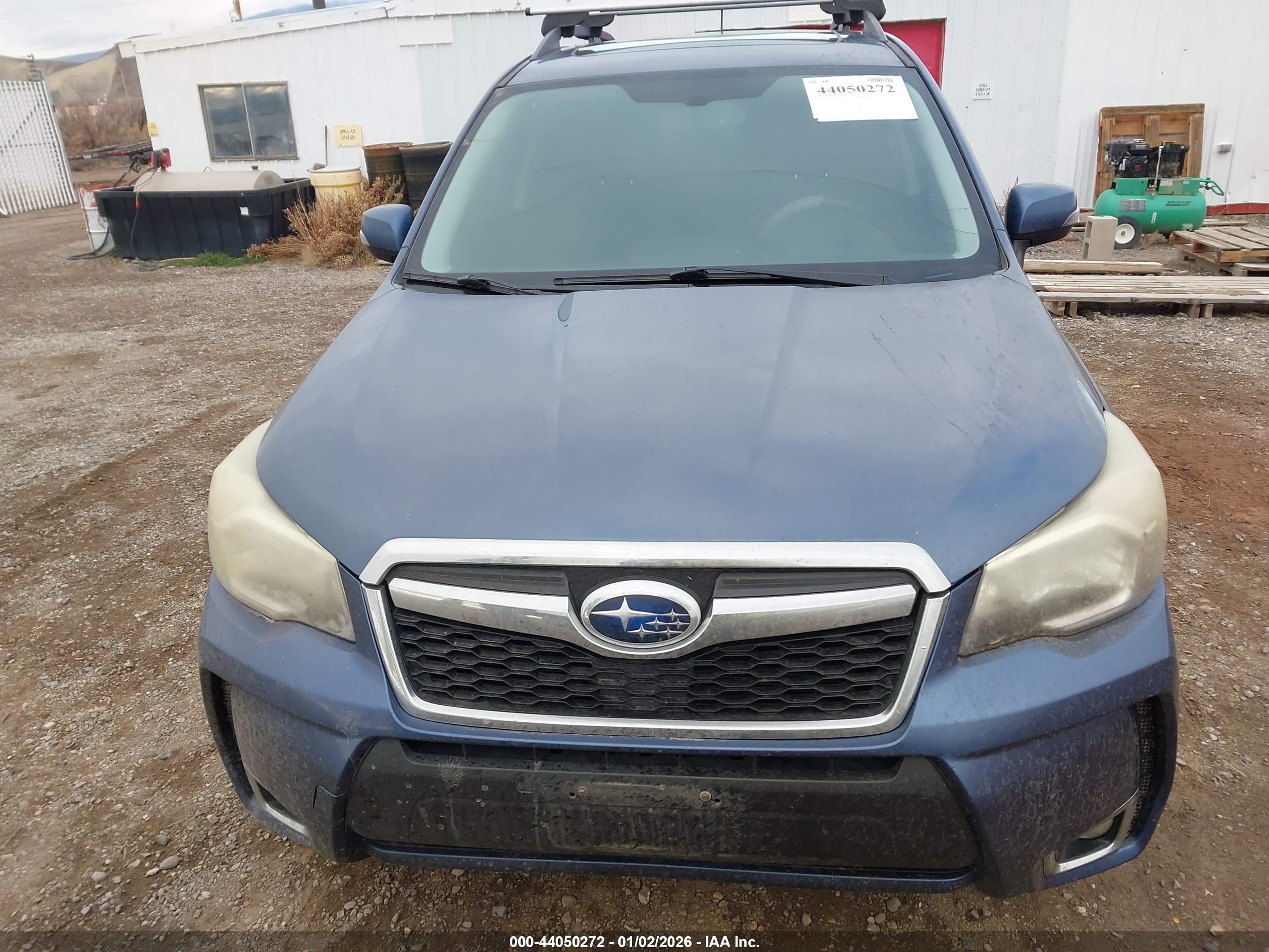 2014 Subaru Forester 2.0xt Touring Blue vin: JF2SJGMC9EH520632