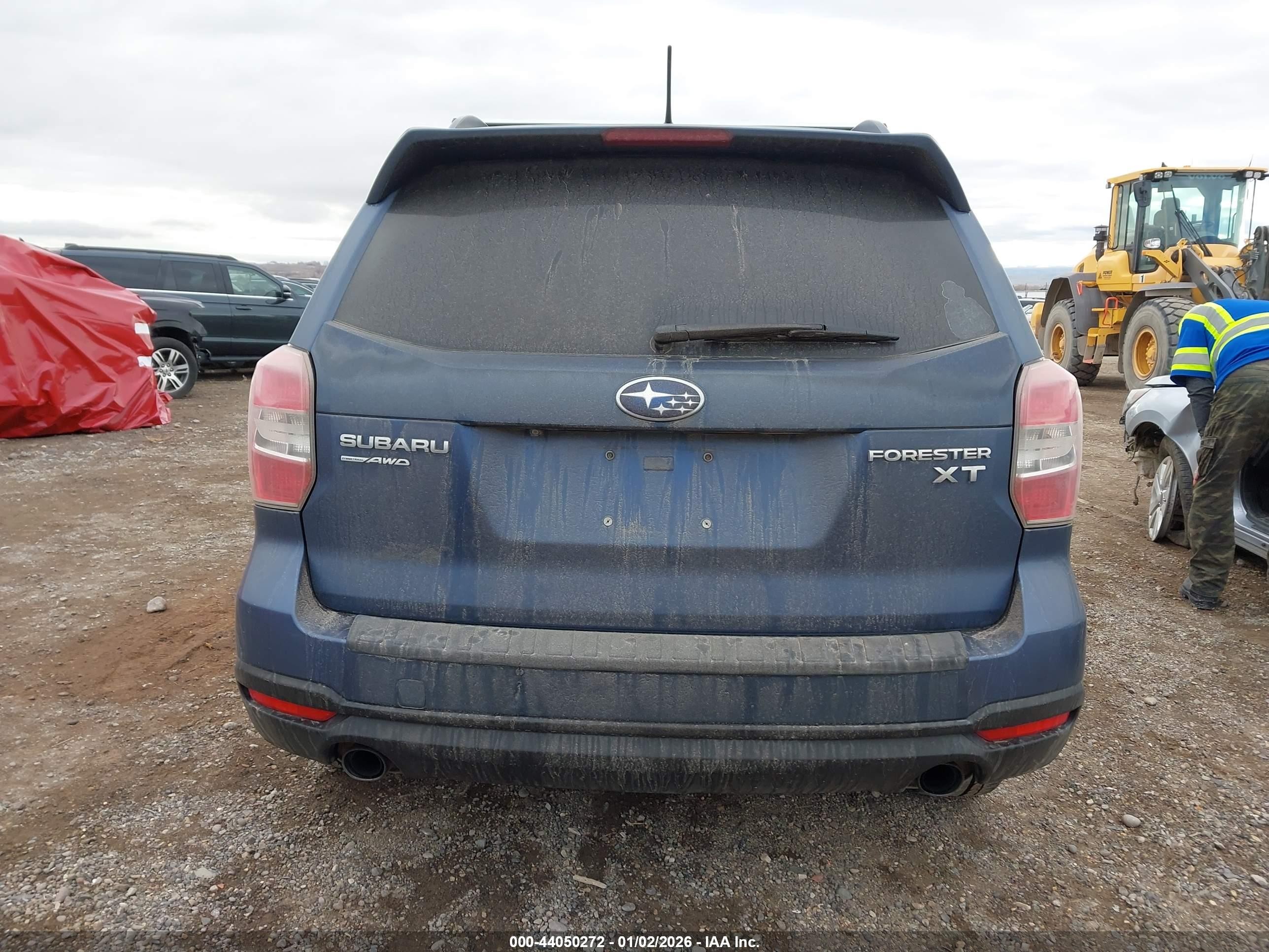 2014 Subaru Forester 2.0xt Touring Blue vin: JF2SJGMC9EH520632
