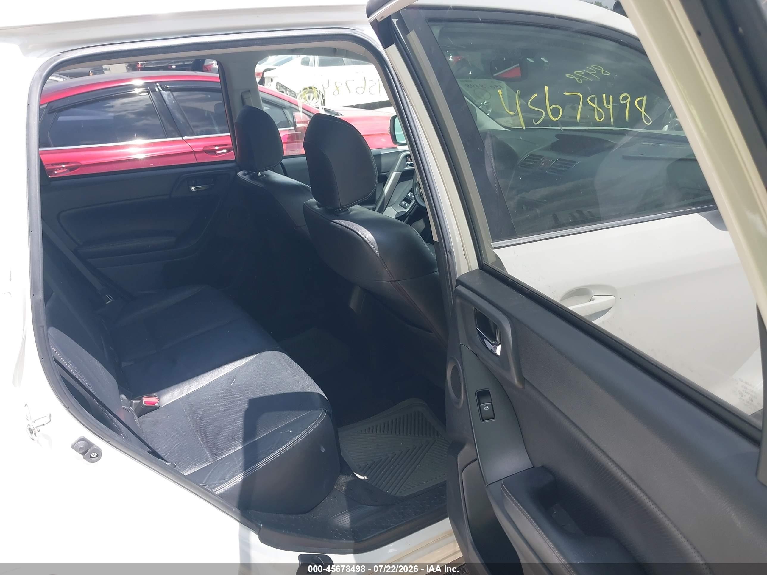 2014 Subaru Forester 2.0xt Touring White vin: JF2SJGMCXEH431667