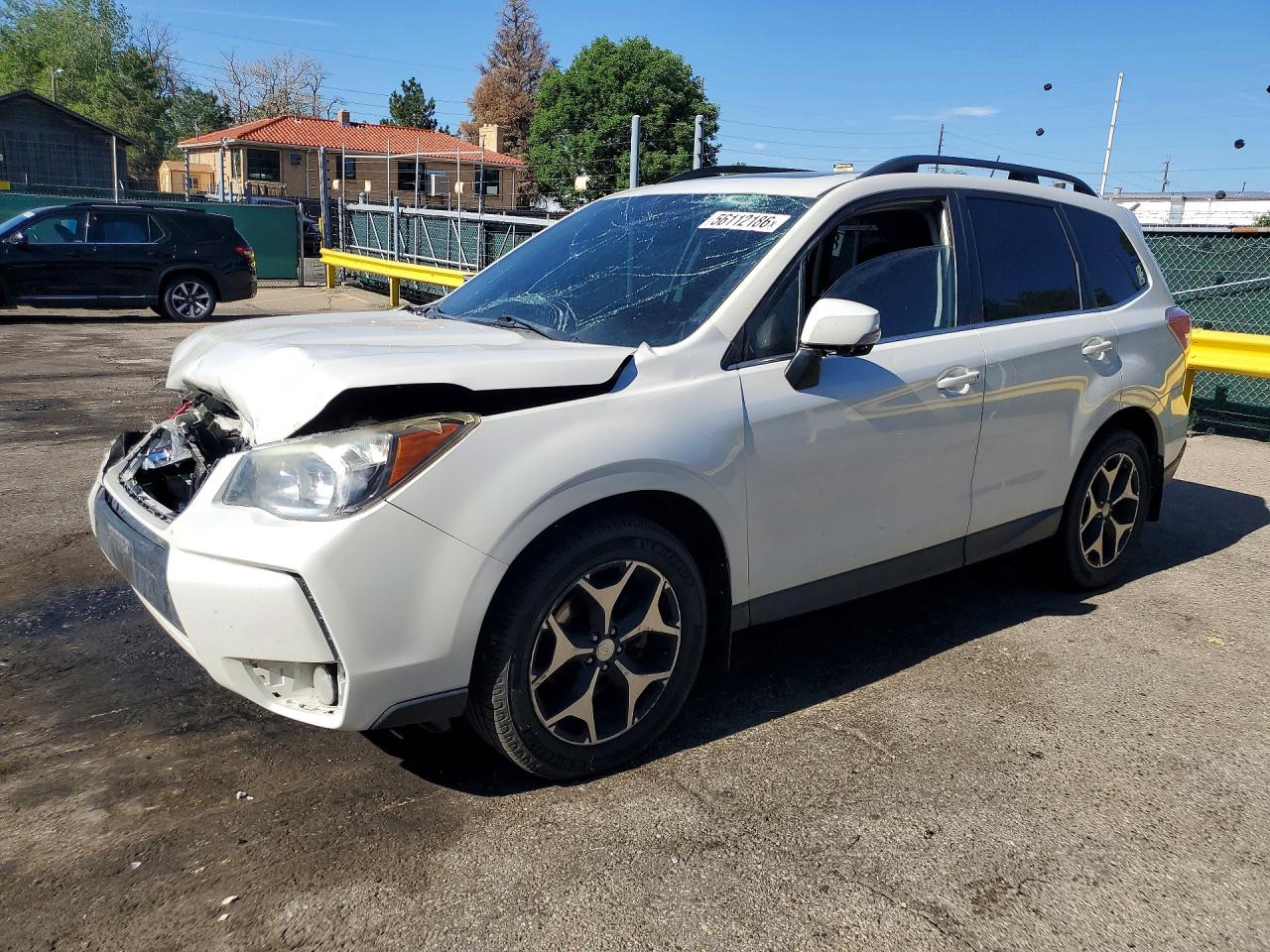 2014 Subaru Forester 2.0xt Touring White vin: JF2SJGMCXEH479508