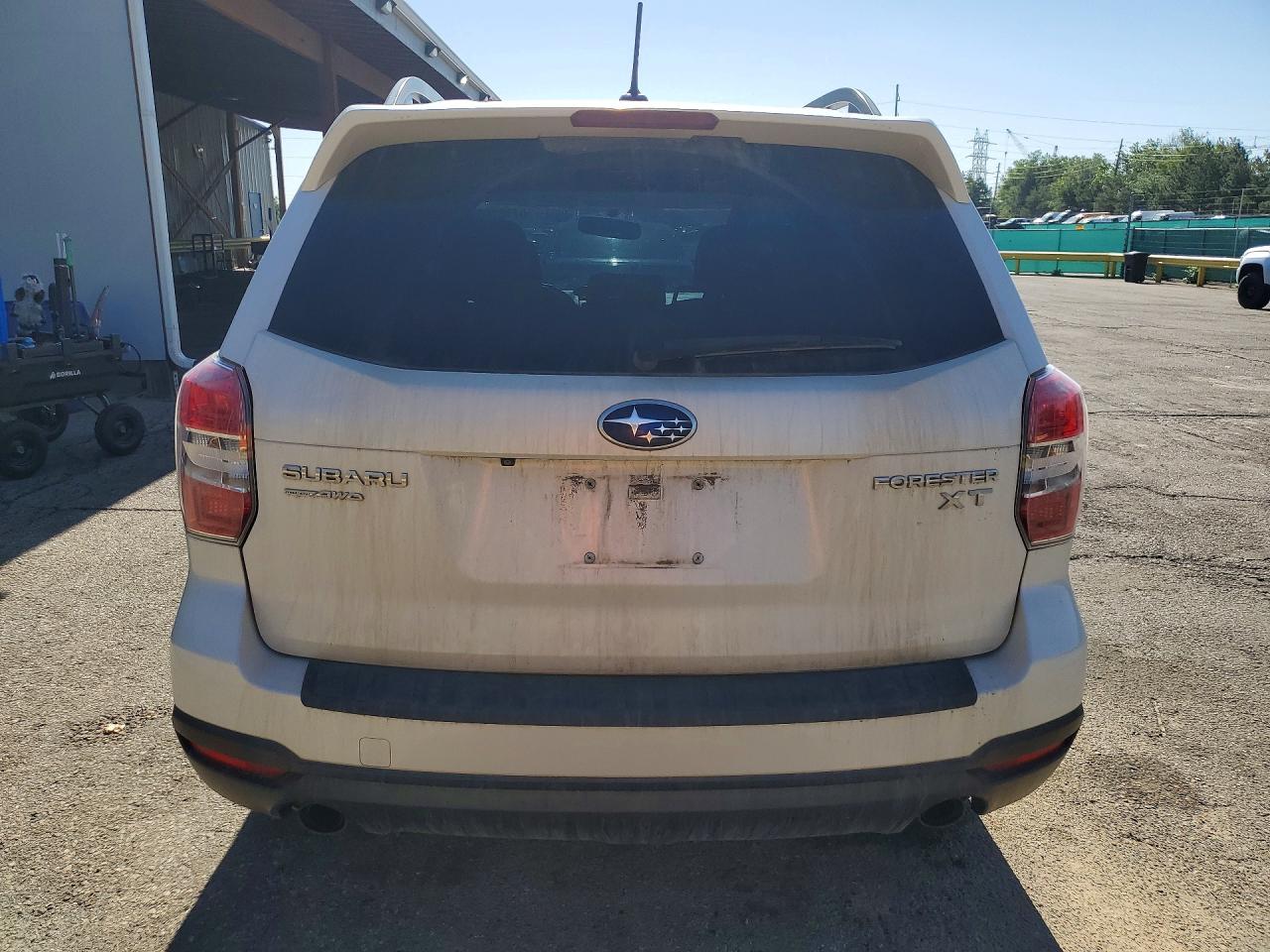2014 Subaru Forester 2.0xt Touring White vin: JF2SJGMCXEH479508