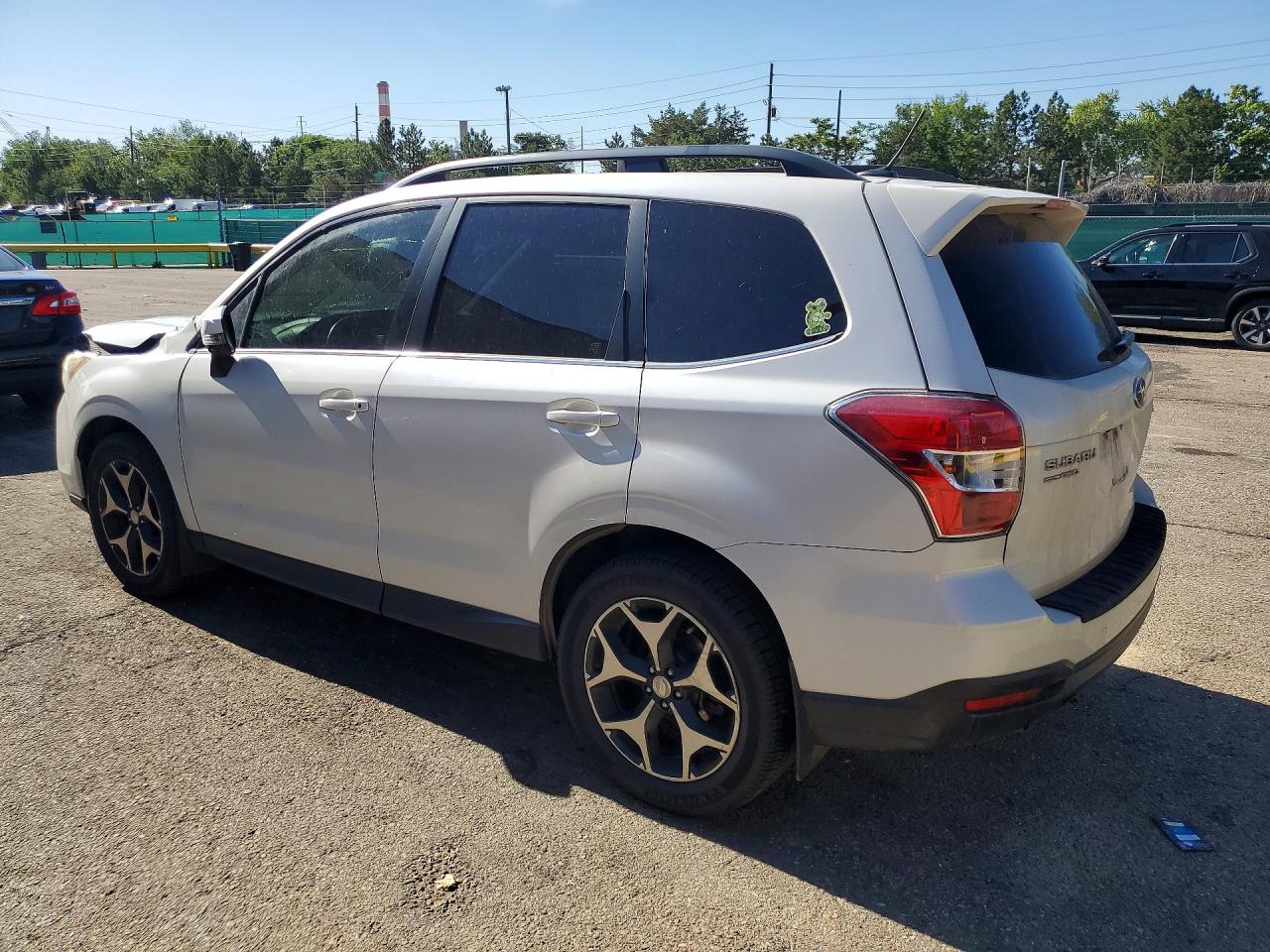 2014 Subaru Forester 2.0xt Touring White vin: JF2SJGMCXEH479508