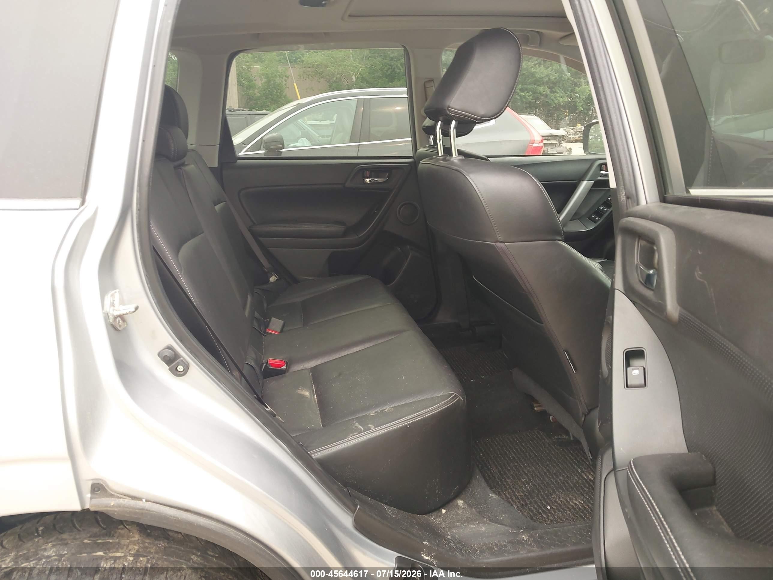 2014 Subaru Forester 2.0xt Touring Silver vin: JF2SJGMCXEH551985