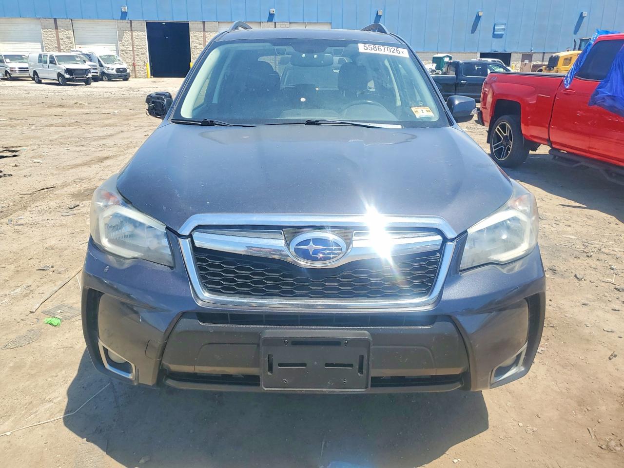 2014 Subaru Forester 2.0xt Touring Blue vin: JF2SJGPC1EH509197