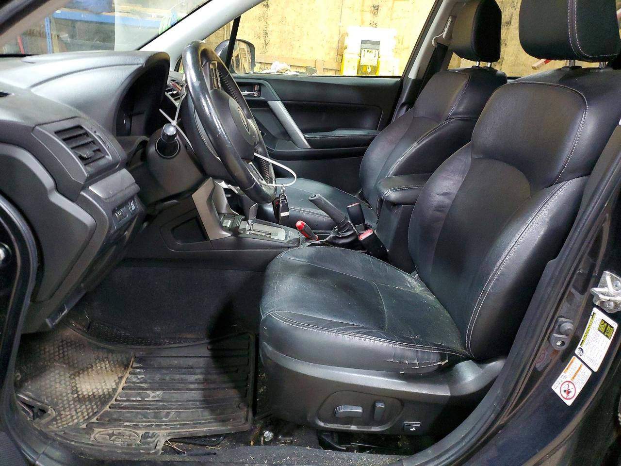 2014 Subaru Forester Черный vin: JF2SJGPC2EH477411