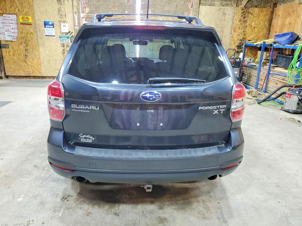 2014 Subaru Forester Черный vin: JF2SJGPC2EH477411