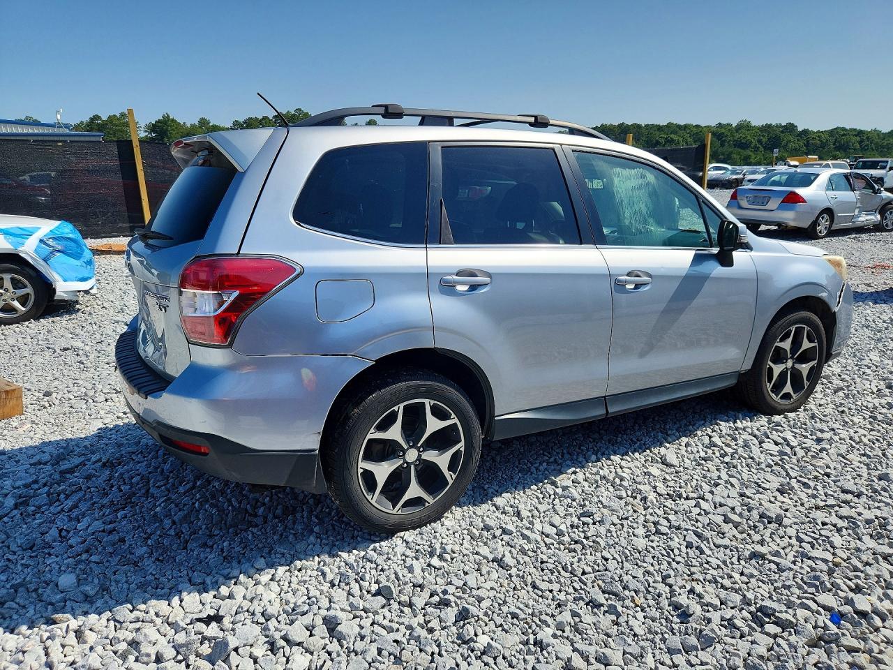 2014 Subaru Forester 2.0xt Touring Серебряный vin: JF2SJGPC3EH538183