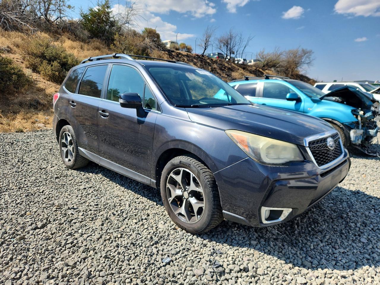 2014 Subaru Forester 2.0xt Touring Charcoal vin: JF2SJGPC3EH555050