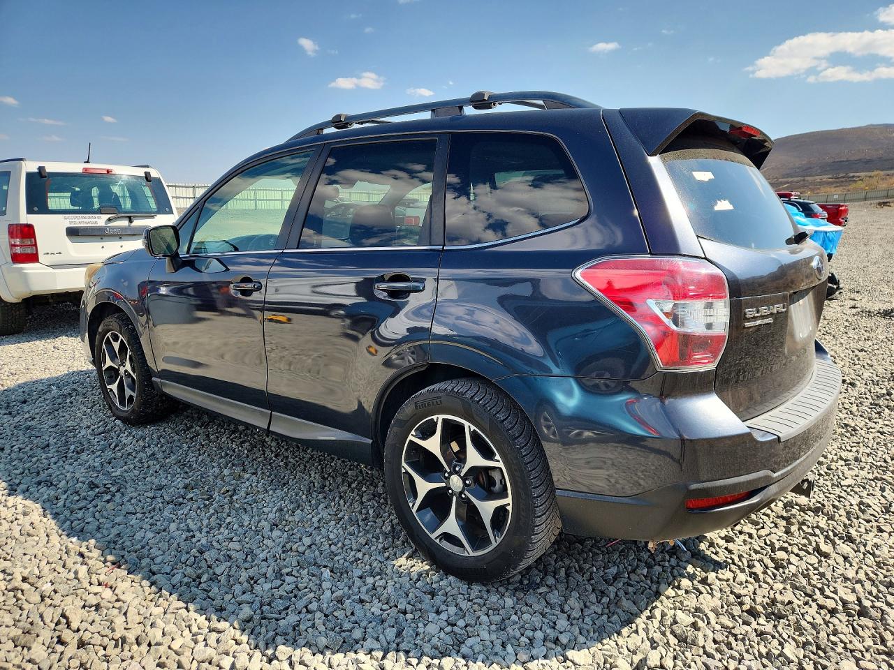 2014 Subaru Forester 2.0xt Touring Charcoal vin: JF2SJGPC3EH555050