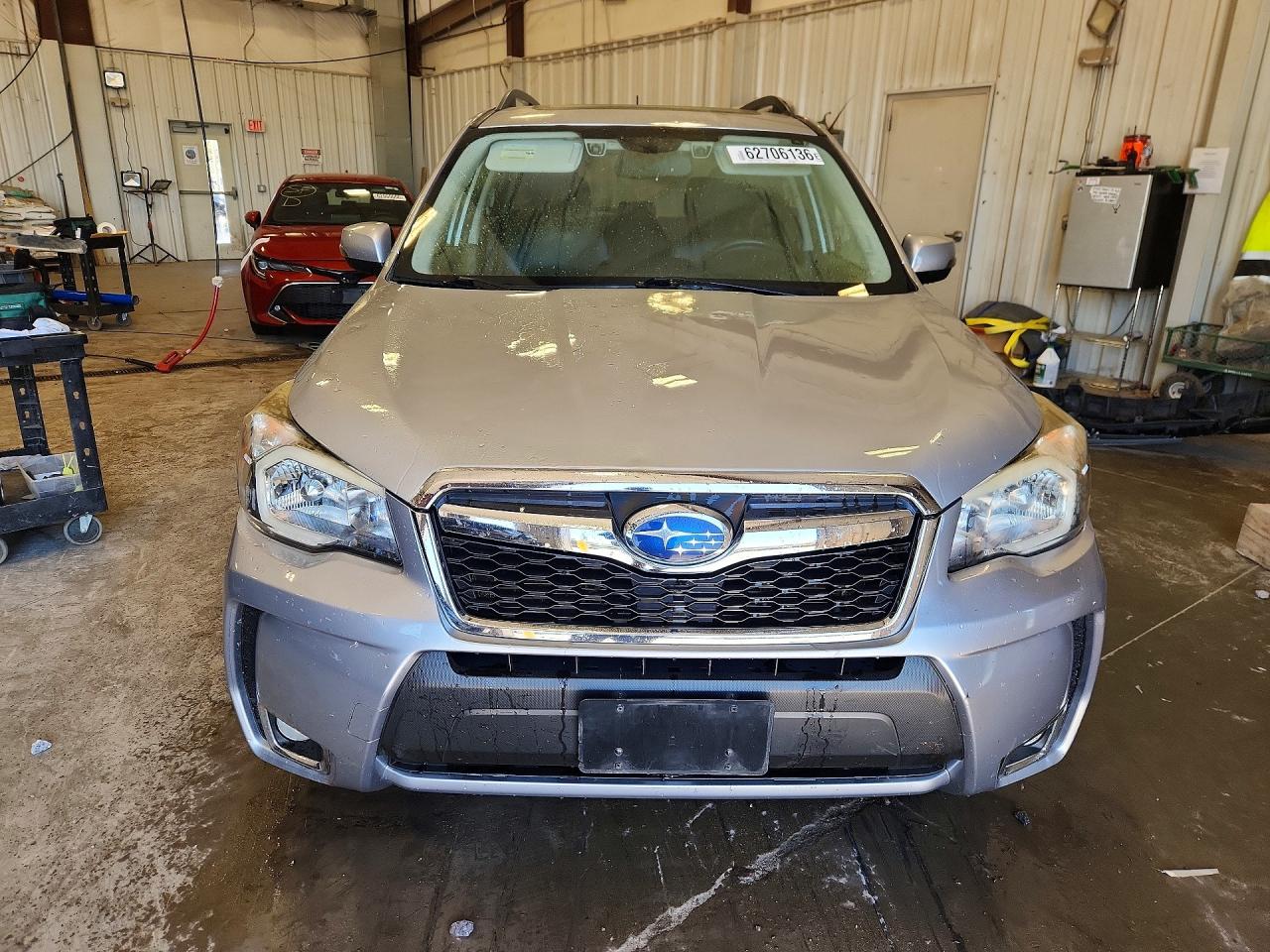 2014 Subaru Forester 2.0xt Touring Silver vin: JF2SJGPC4EH448072