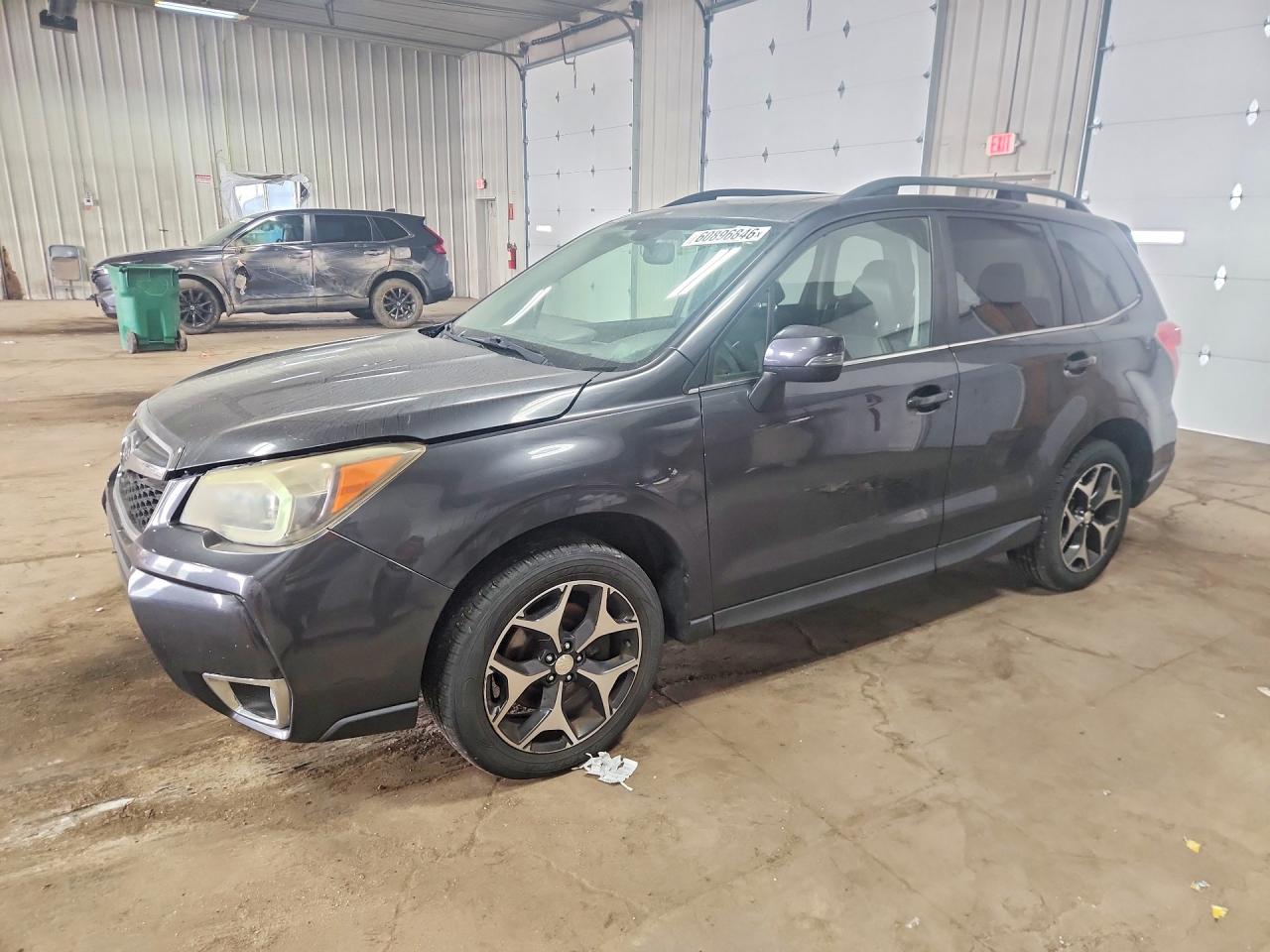 2014 Subaru Forester 2.0xt Touring Black vin: JF2SJGPC4EH457032