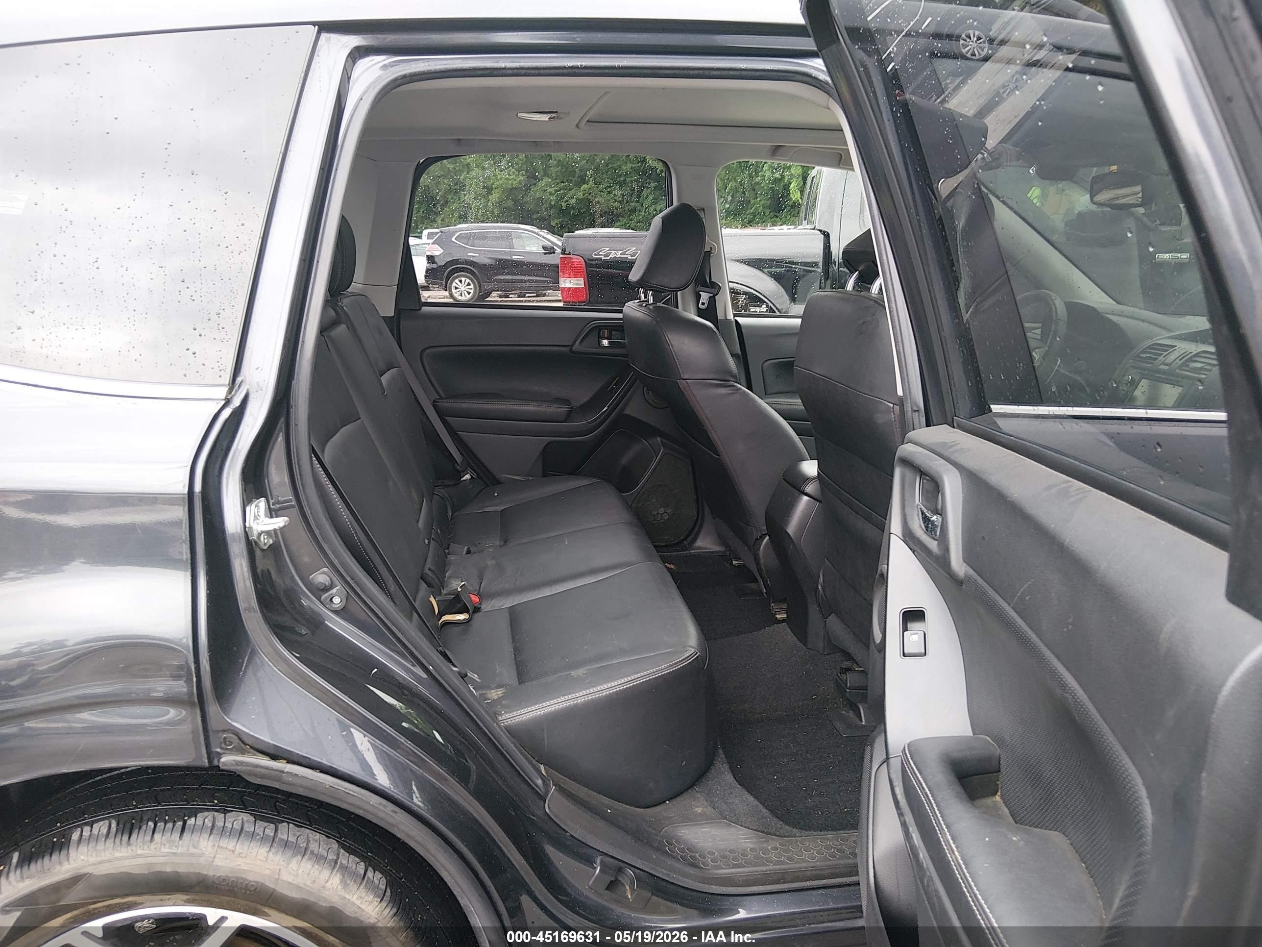 2014 Subaru Forester 2.0xt Touring Gray vin: JF2SJGPC4EH499619