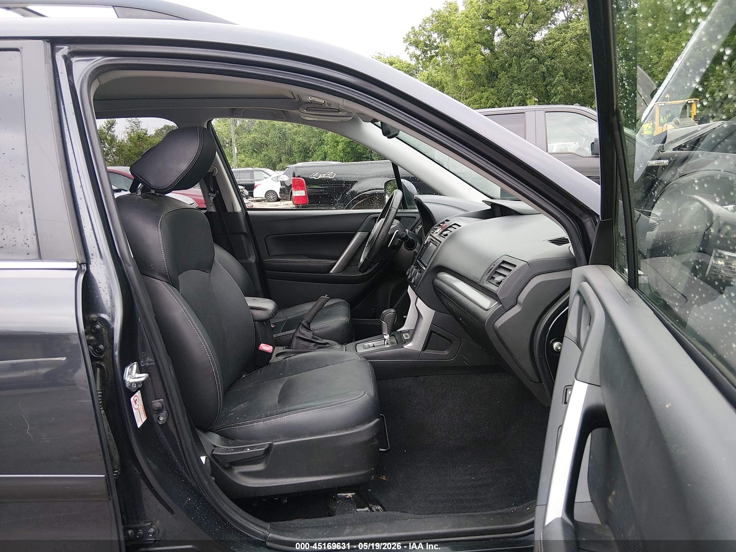 2014 Subaru Forester 2.0xt Touring Gray vin: JF2SJGPC4EH499619