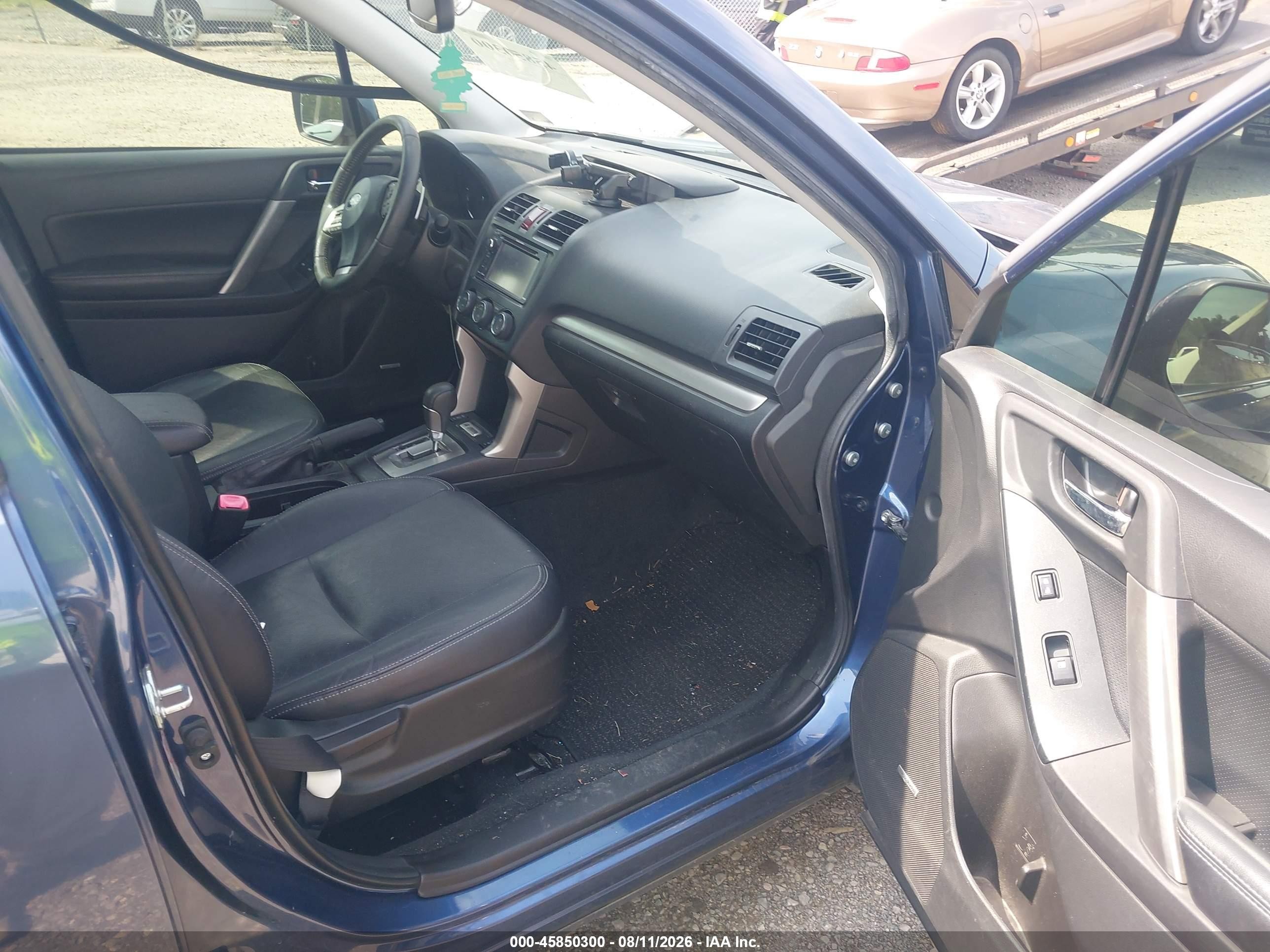 2014 Subaru Forester 2.0xt Touring Синий vin: JF2SJGPC6EH554457