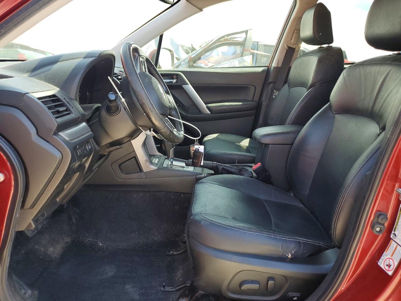 2014 Subaru Forester 2.0xt Touring Red vin: JF2SJGPC7EH559070