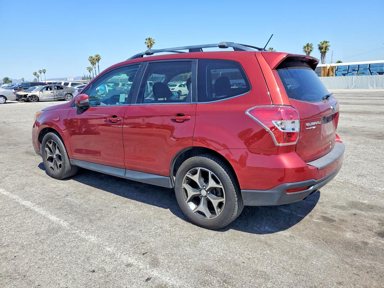 2014 Subaru Forester 2.0xt Touring Burgundy vin: JF2SJGPC8EH479292