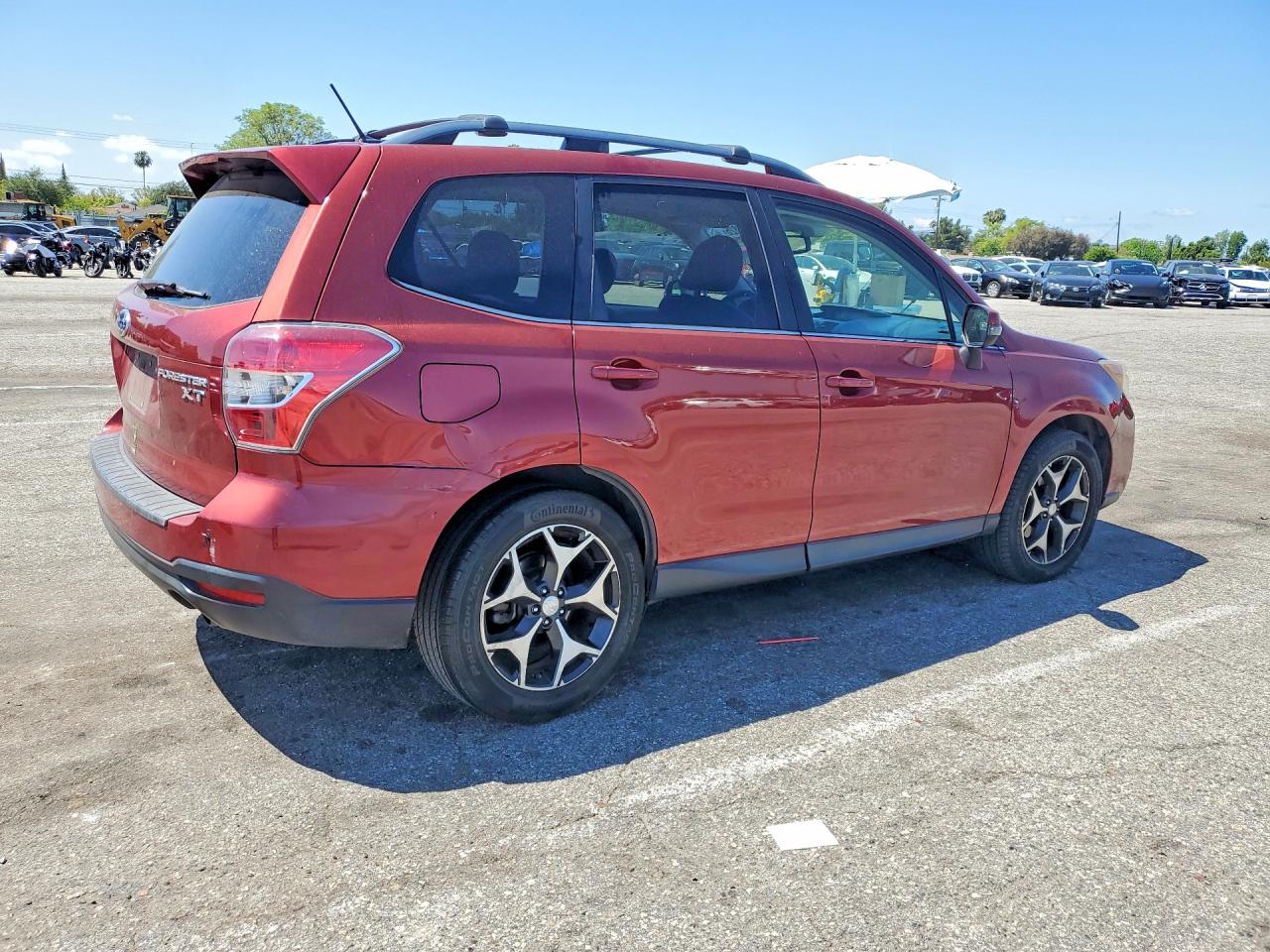 2014 Subaru Forester 2.0xt Touring Burgundy vin: JF2SJGPC8EH479292