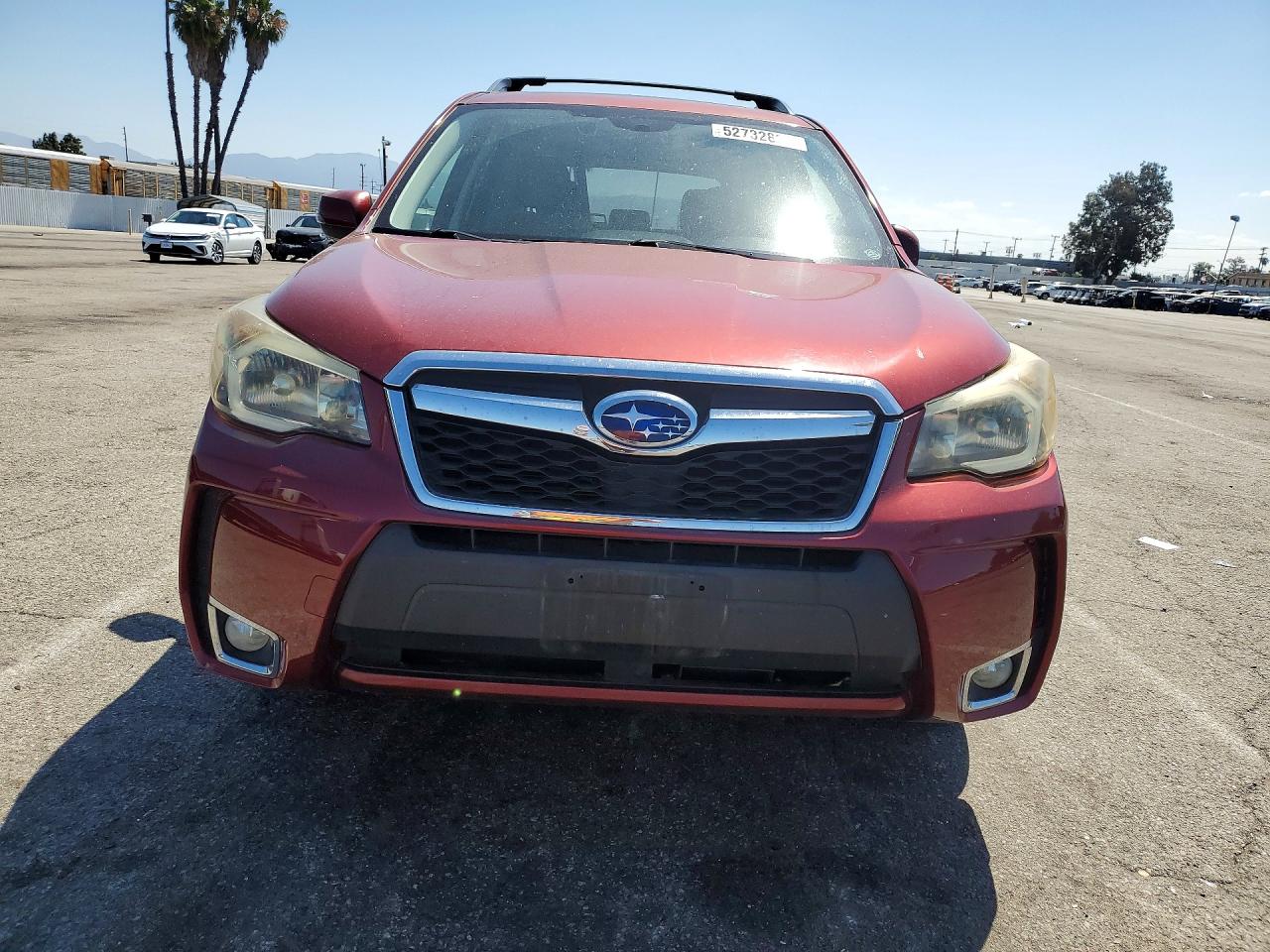 2014 Subaru Forester 2.0xt Touring Burgundy vin: JF2SJGPC8EH479292
