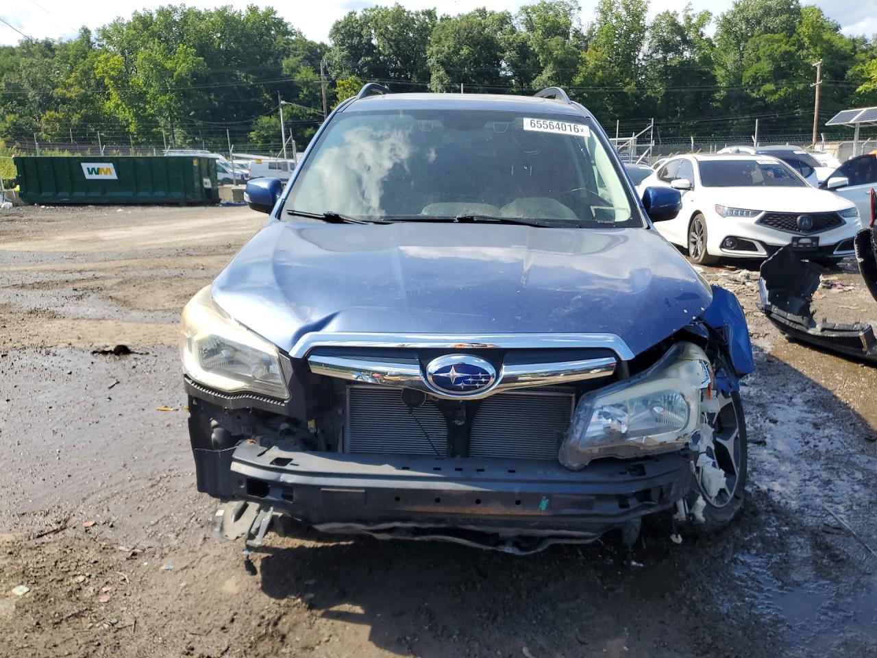 2014 Subaru Forester 2.0xt Touring Blue vin: JF2SJGPC9EH545638