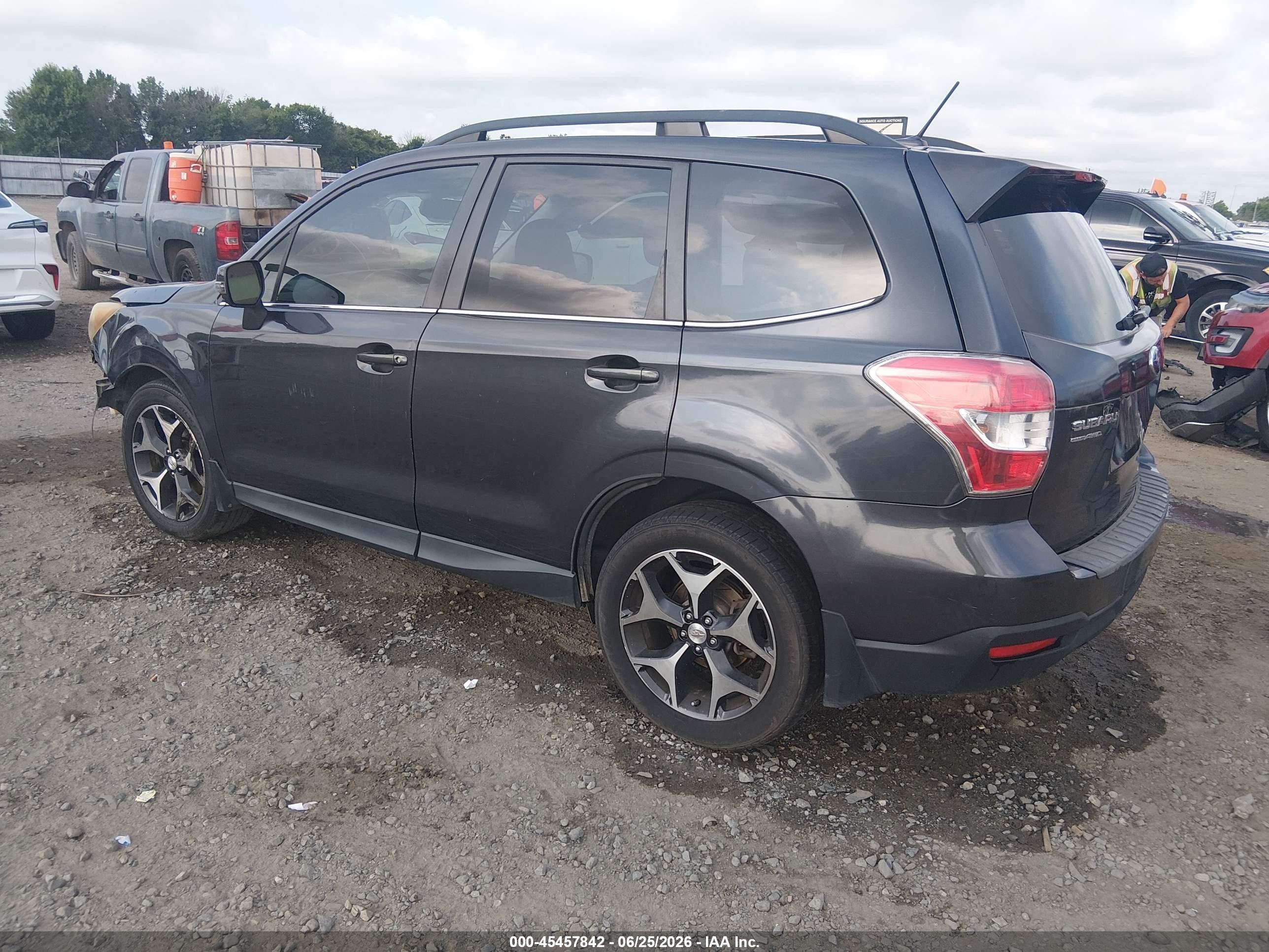 2014 Subaru Forester 2.0xt Touring Серый vin: JF2SJGPCXEH447184