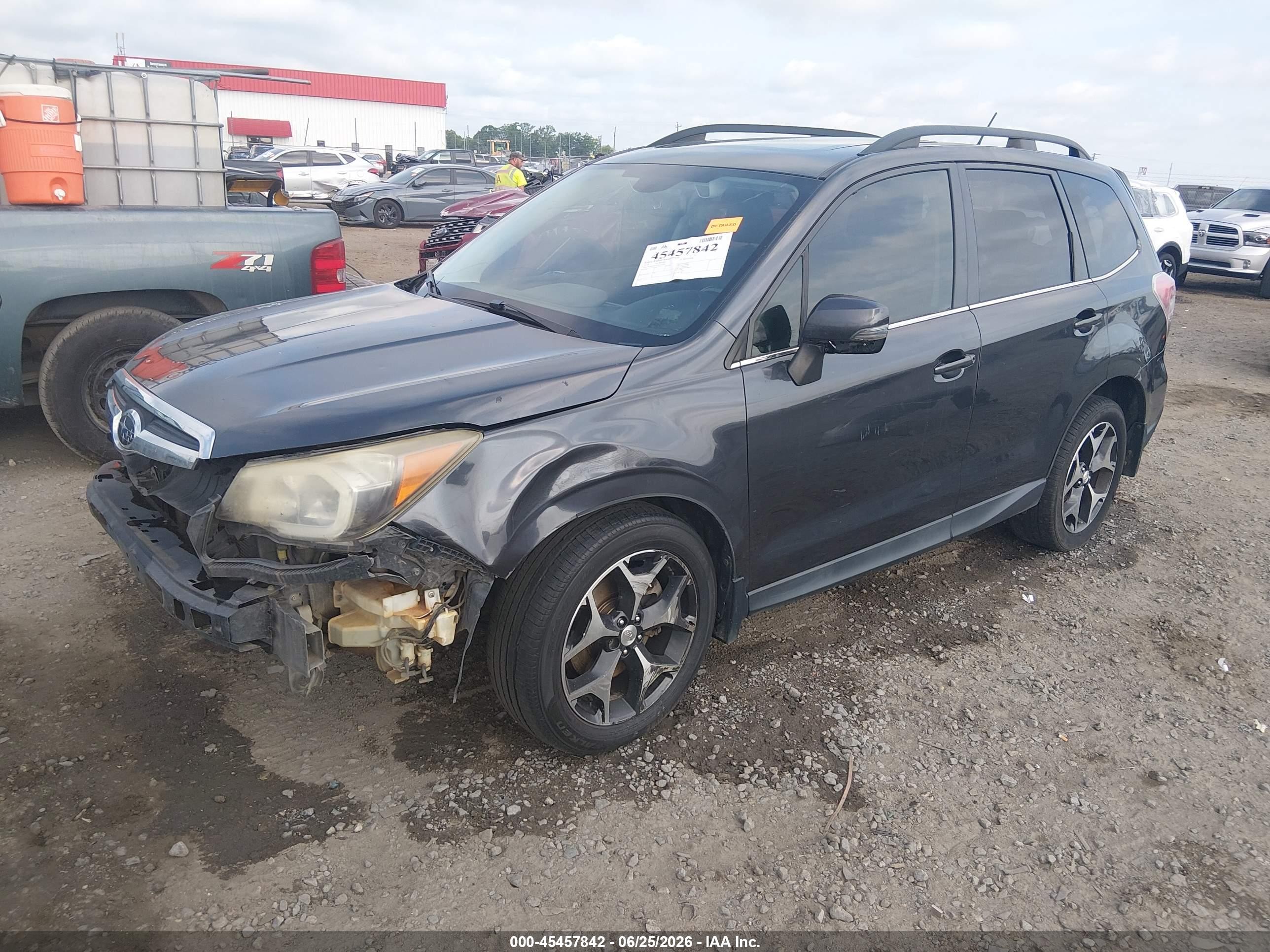 2014 Subaru Forester 2.0xt Touring Серый vin: JF2SJGPCXEH447184