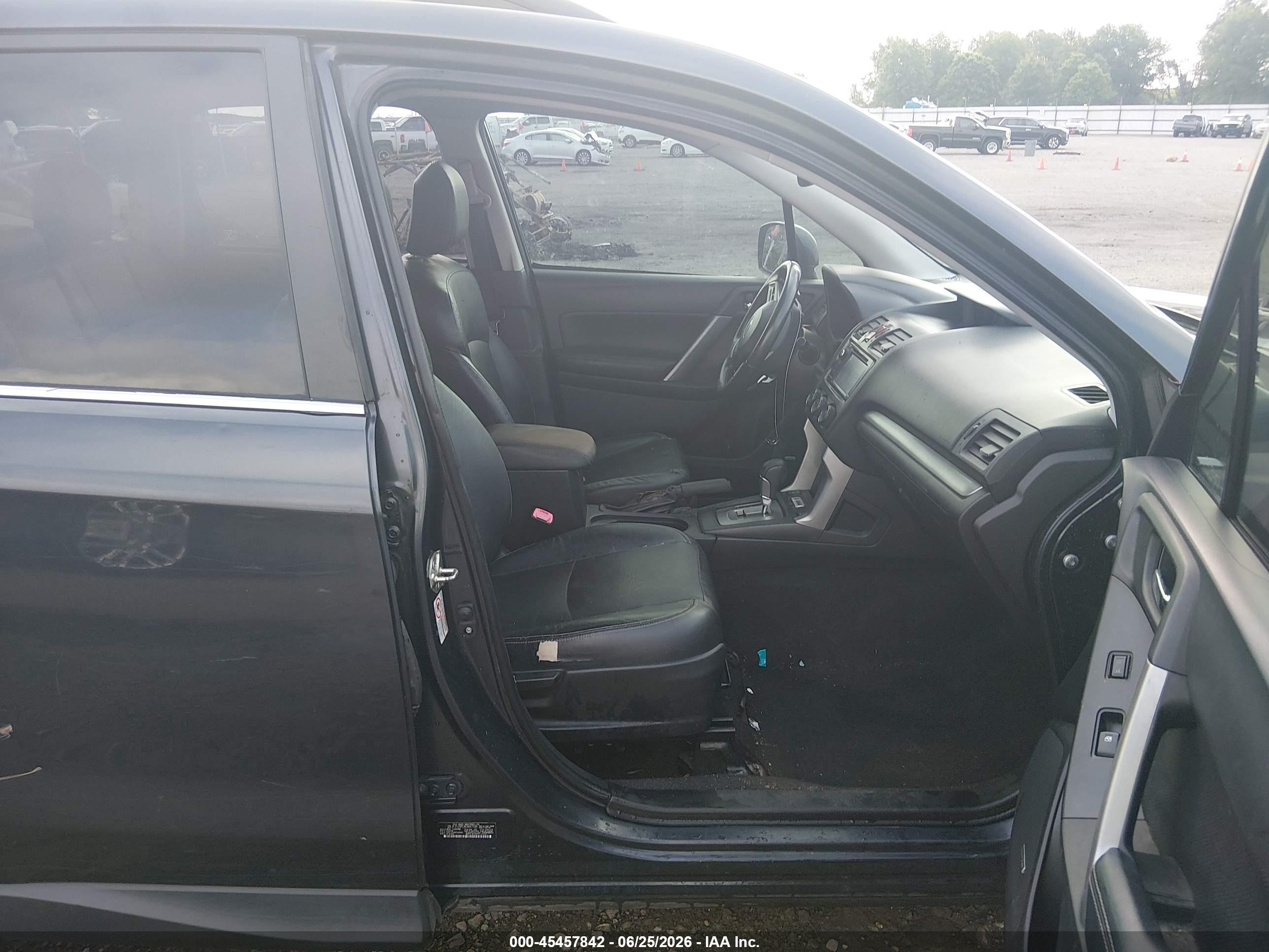 2014 Subaru Forester 2.0xt Touring Серый vin: JF2SJGPCXEH447184