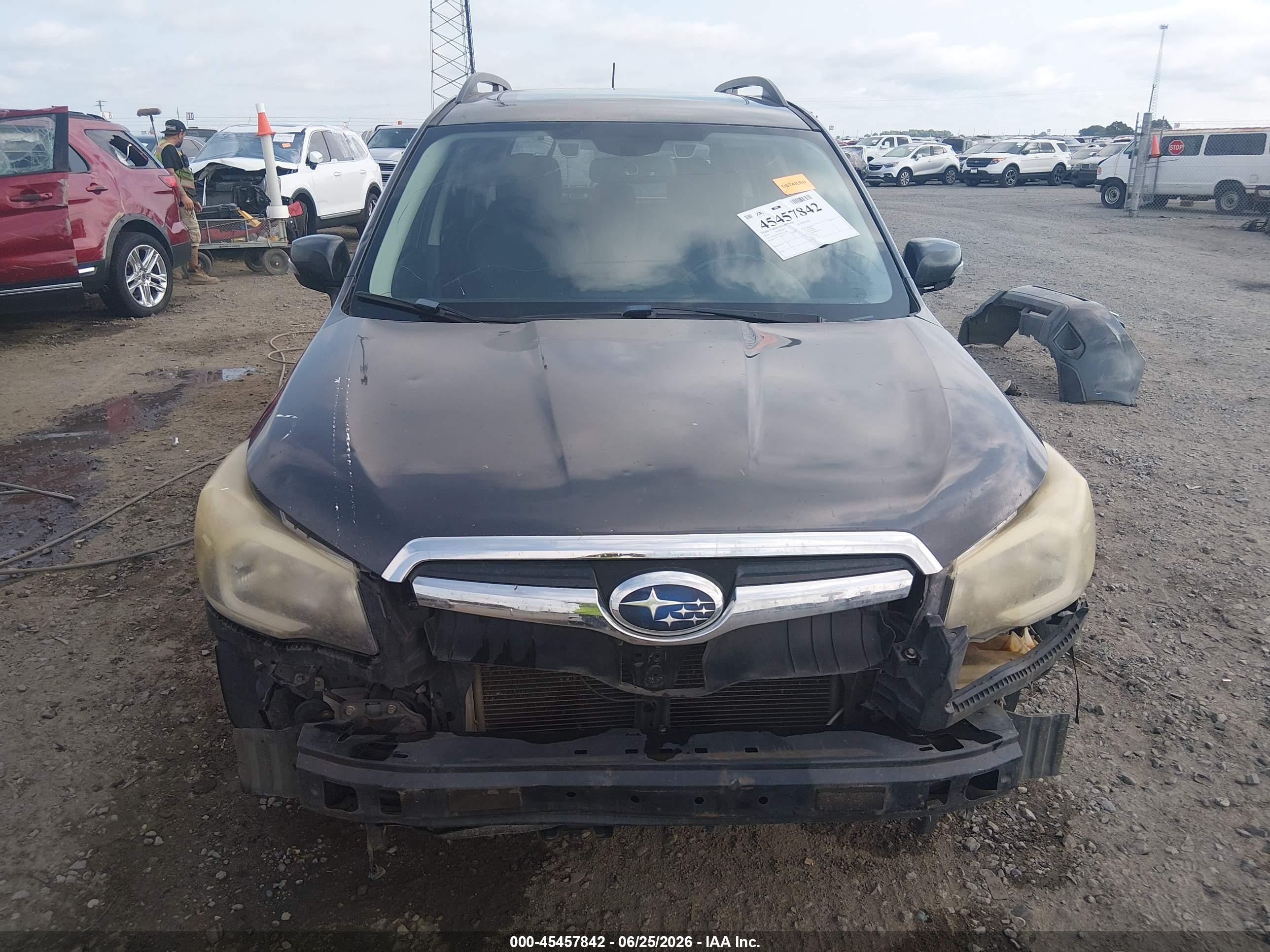 2014 Subaru Forester 2.0xt Touring Серый vin: JF2SJGPCXEH447184