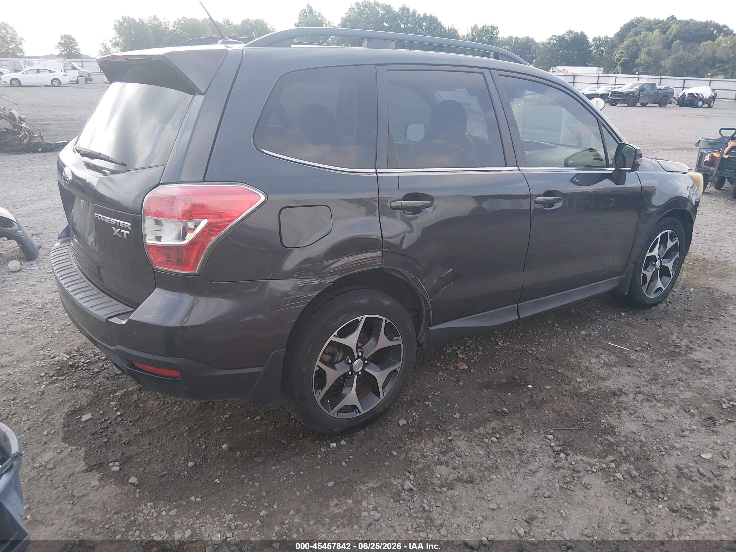 2014 Subaru Forester 2.0xt Touring Серый vin: JF2SJGPCXEH447184