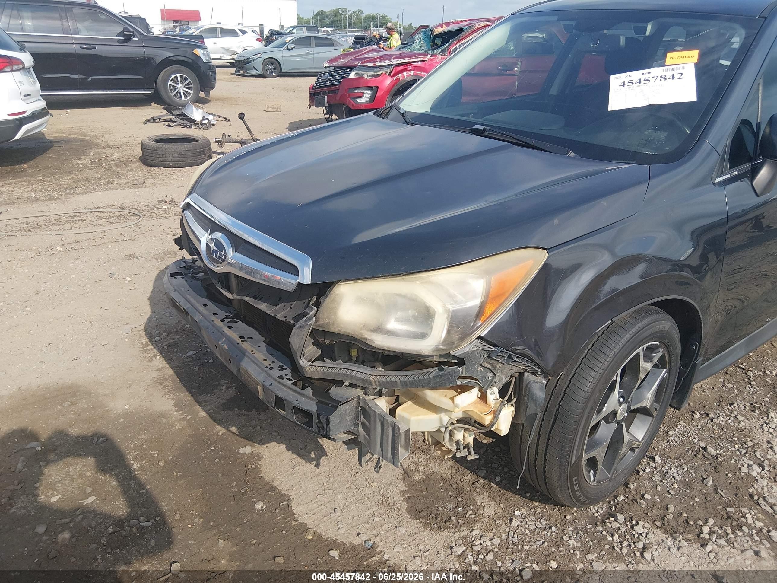 2014 Subaru Forester 2.0xt Touring Серый vin: JF2SJGPCXEH447184