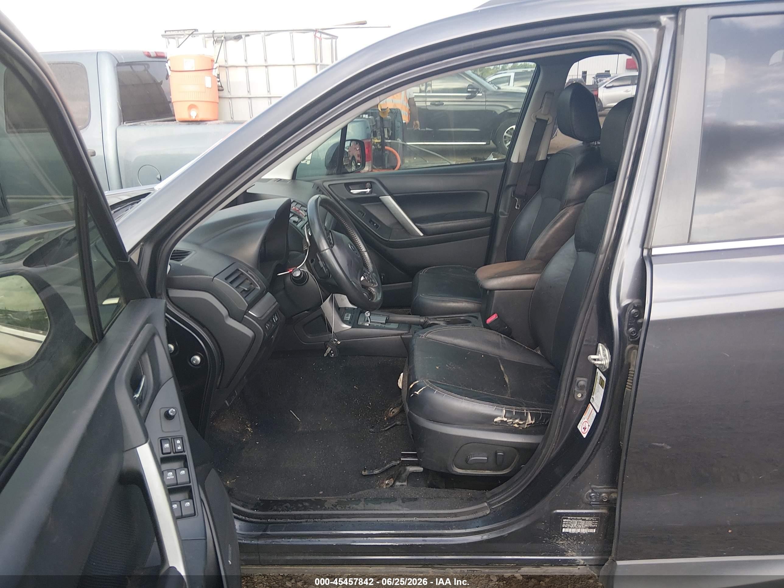 2014 Subaru Forester 2.0xt Touring Серый vin: JF2SJGPCXEH447184