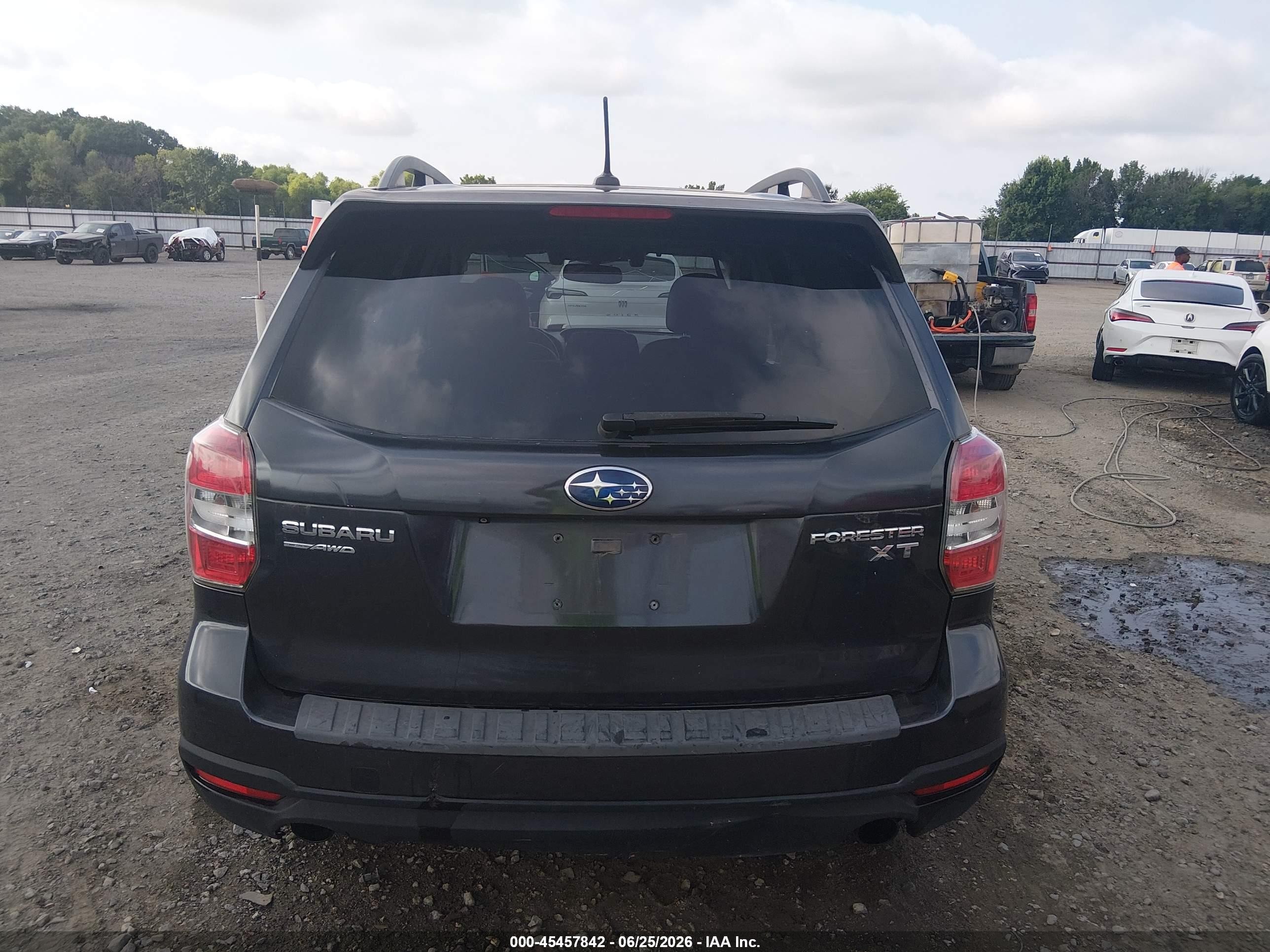 2014 Subaru Forester 2.0xt Touring Серый vin: JF2SJGPCXEH447184
