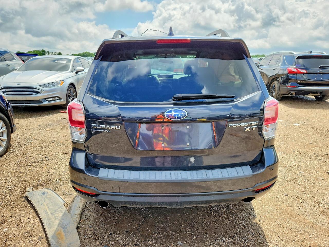 2017 Subaru Forester 2.0xt Touring Gray vin: JF2SJGTC7HH444608