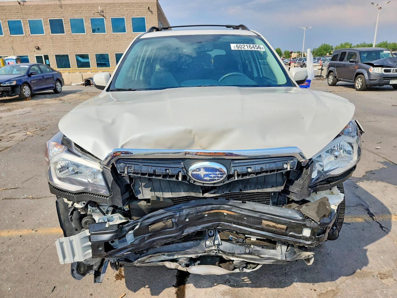 2015 Subaru Forester 2.0xt Touring Белый vin: JF2SJGUC0FH584382