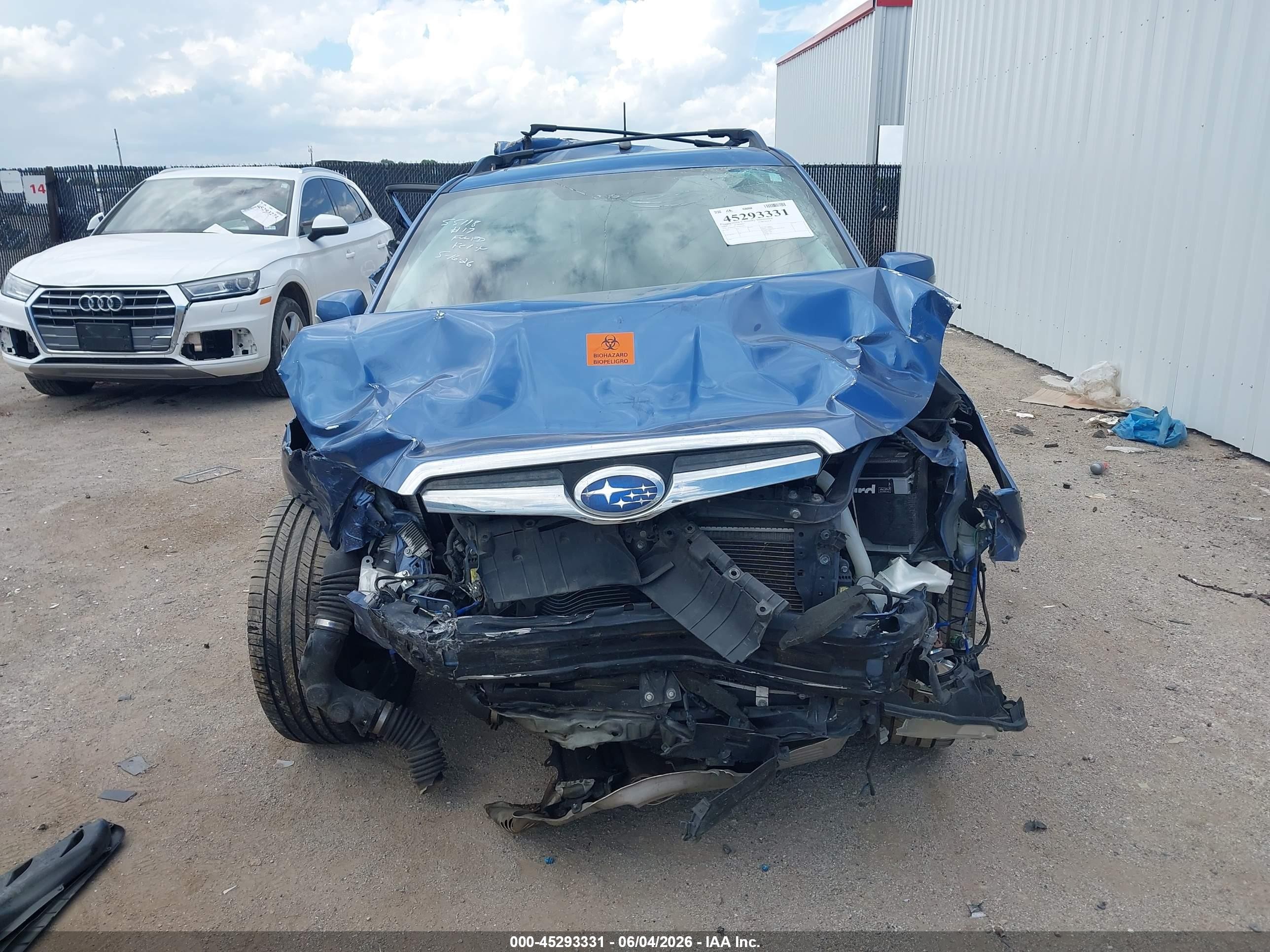 2015 Subaru Forester 2.0xt Touring Blue vin: JF2SJGUC3FH826467