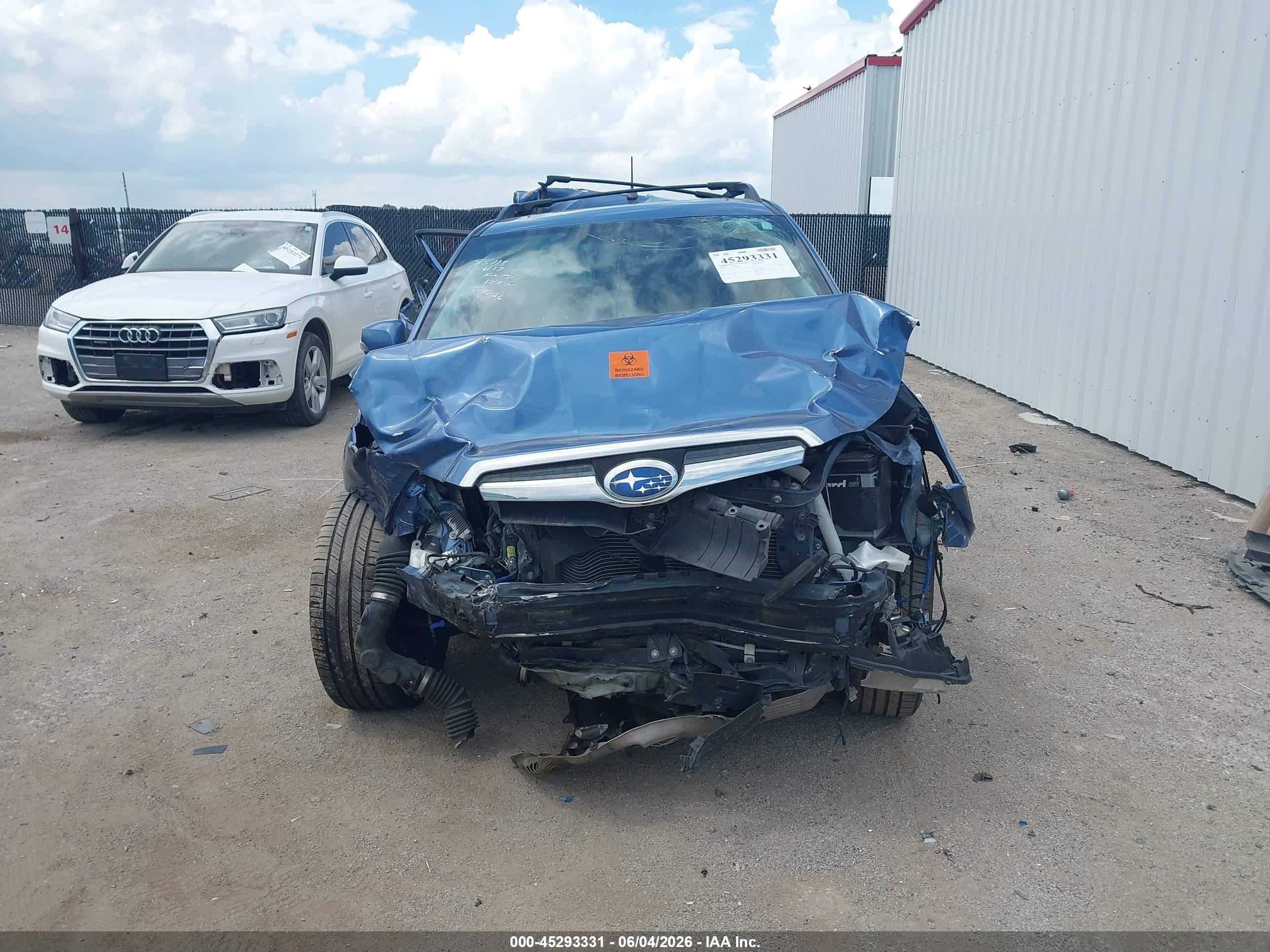2015 Subaru Forester 2.0xt Touring Blue vin: JF2SJGUC3FH826467