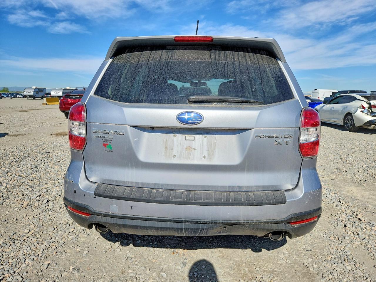 2015 Subaru Forester 2.0xt Touring Silver vin: JF2SJGUC4FH514920