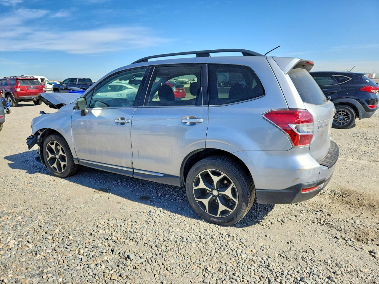 2015 Subaru Forester 2.0xt Touring Silver vin: JF2SJGUC4FH514920