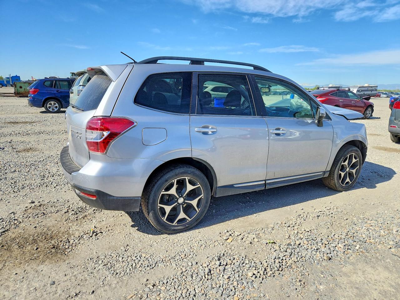 2015 Subaru Forester 2.0xt Touring Silver vin: JF2SJGUC4FH514920