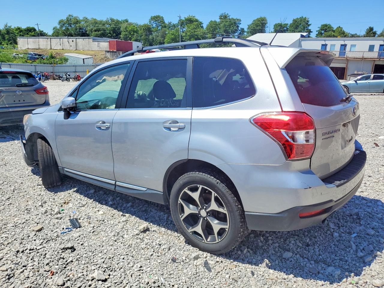 2015 Subaru Forester 2.0xt Touring Silver vin: JF2SJGUC5FH406497