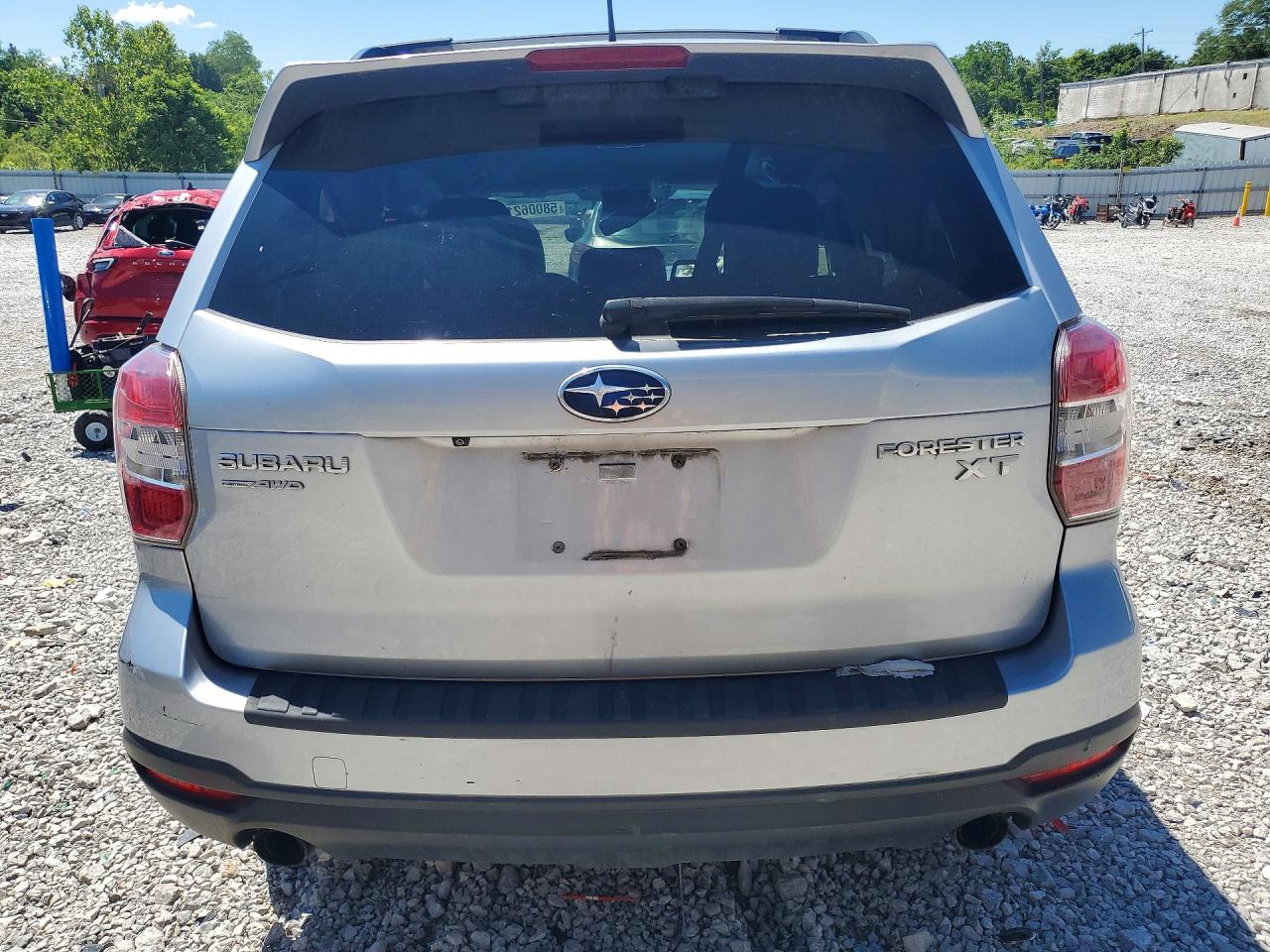 2015 Subaru Forester 2.0xt Touring Silver vin: JF2SJGUC5FH406497