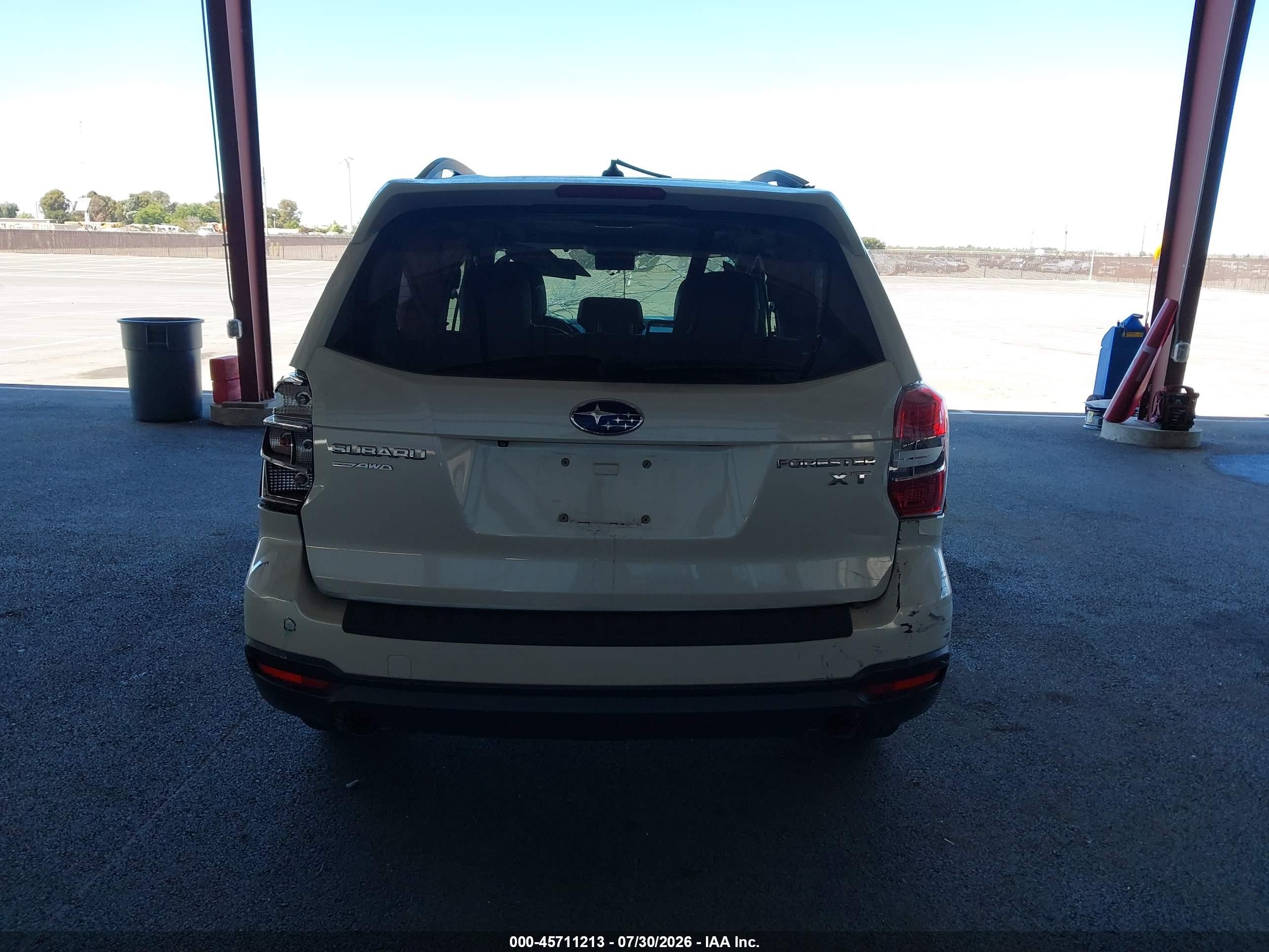 2015 Subaru Forester 2.0xt Touring White vin: JF2SJGUC5FH527644