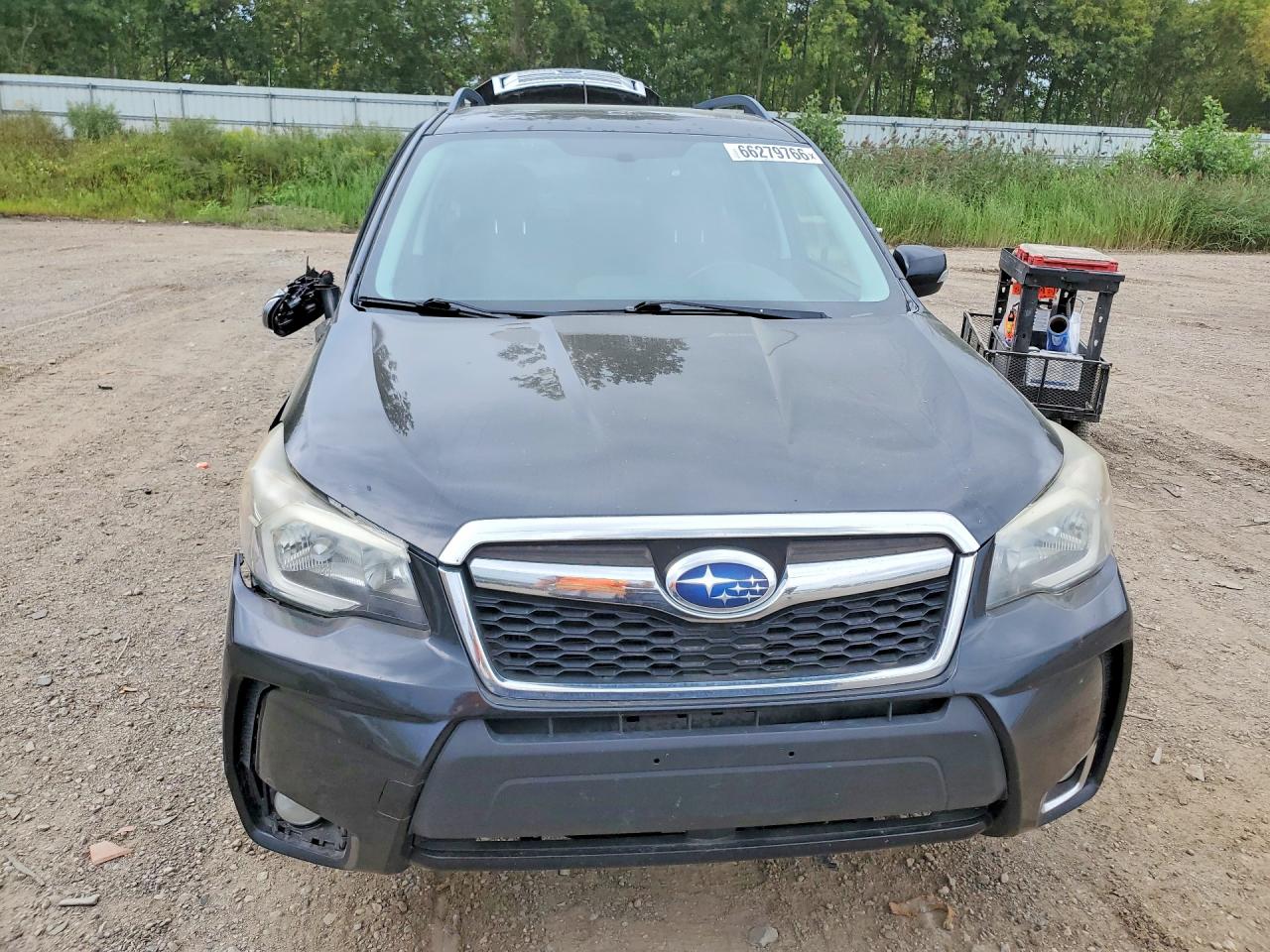 2015 Subaru Forester 2.0xt Touring Black vin: JF2SJGUC7FH421602