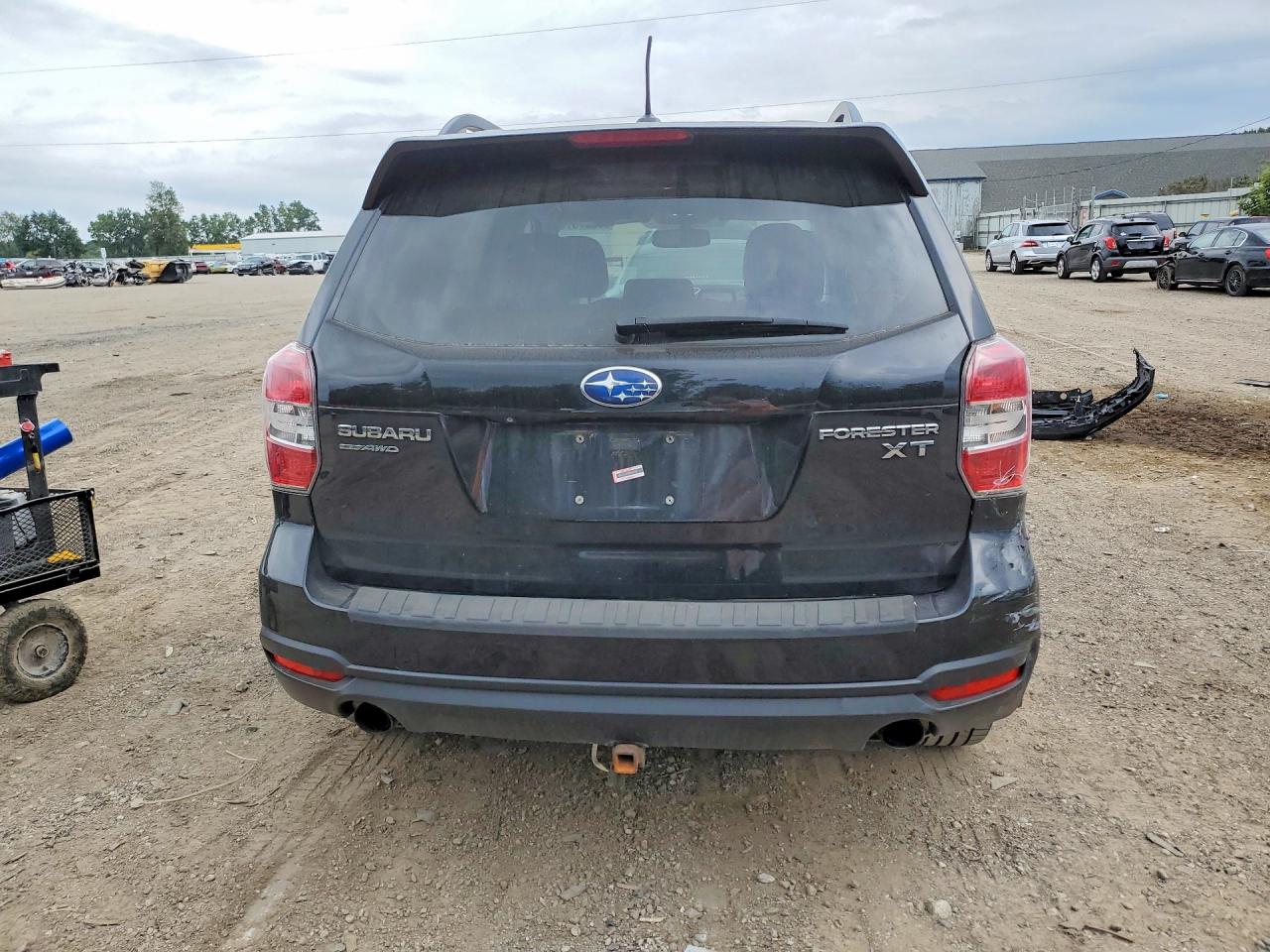 2015 Subaru Forester 2.0xt Touring Black vin: JF2SJGUC7FH421602